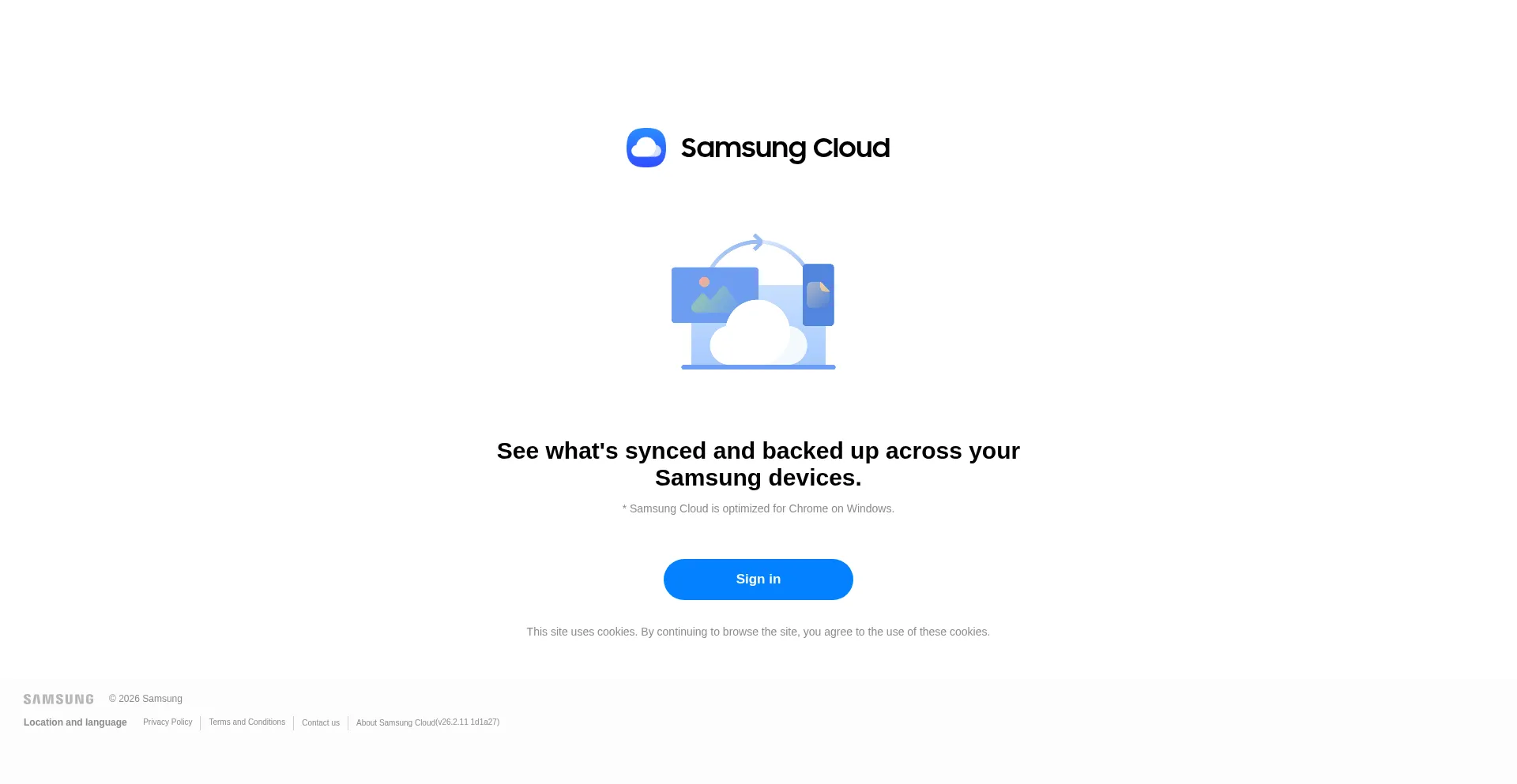 Samsungcloud.com