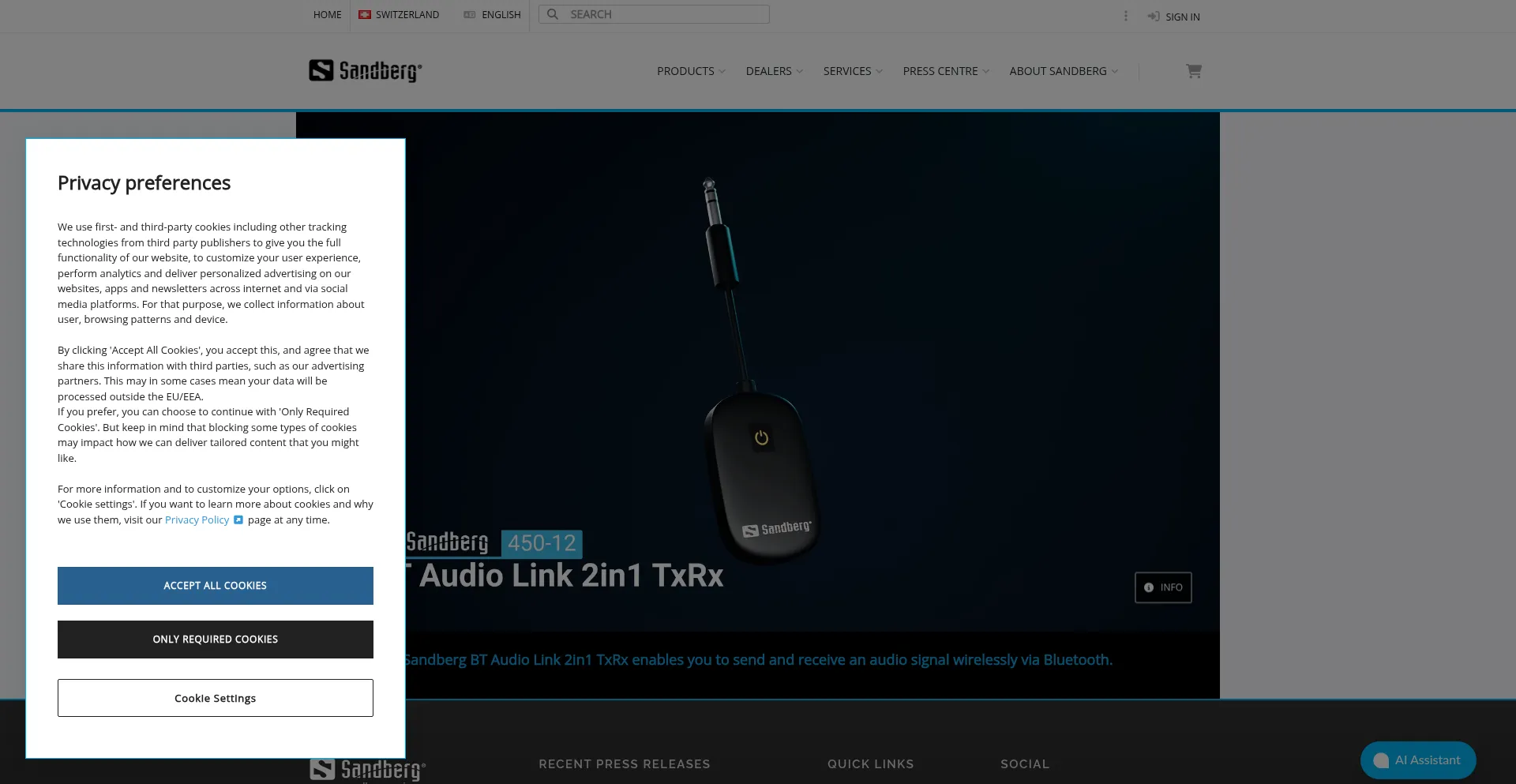 Sandberg.swiss