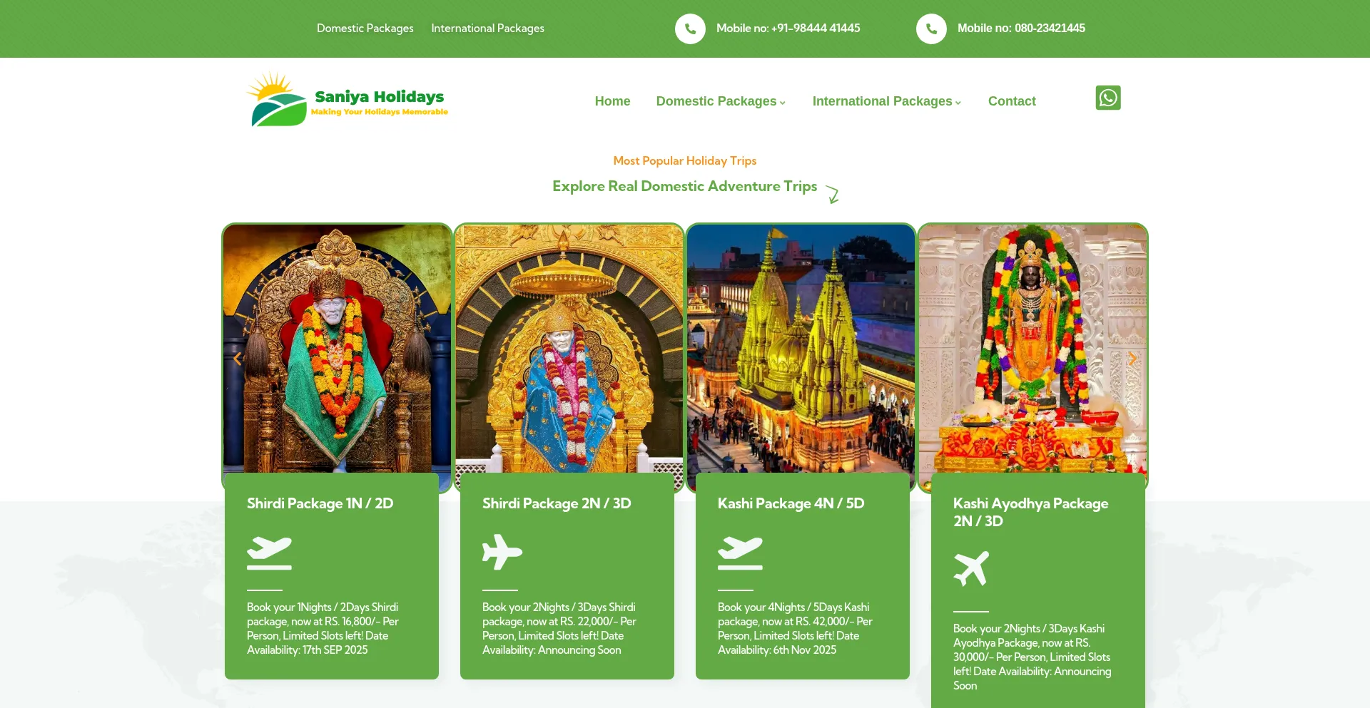Saniyaholidays.com 安全可靠吗？