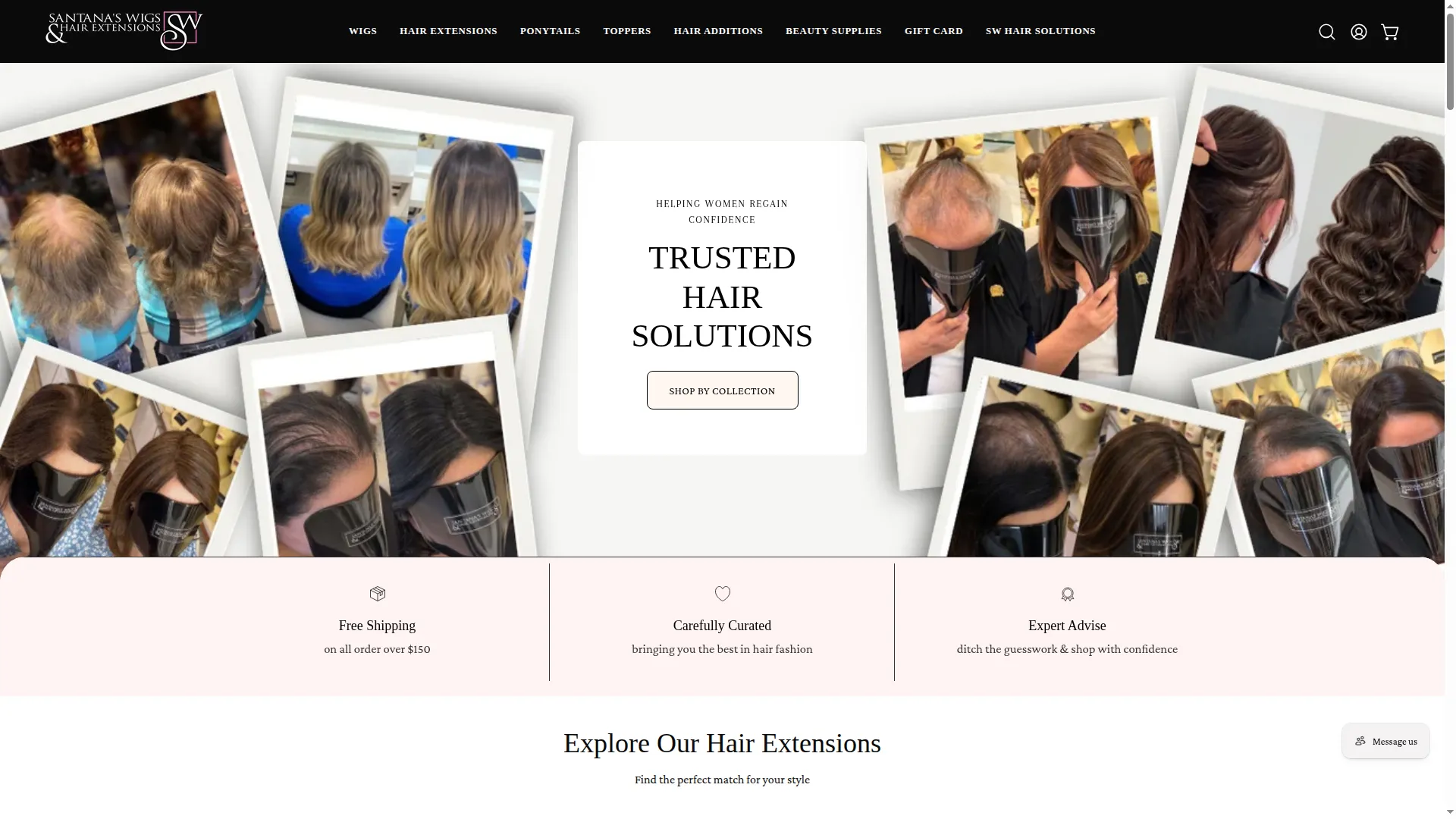 Santanaswigsandhairextensions.com