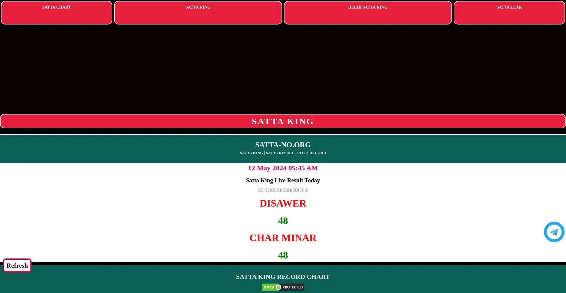 Website screenshot of Satta-no.org