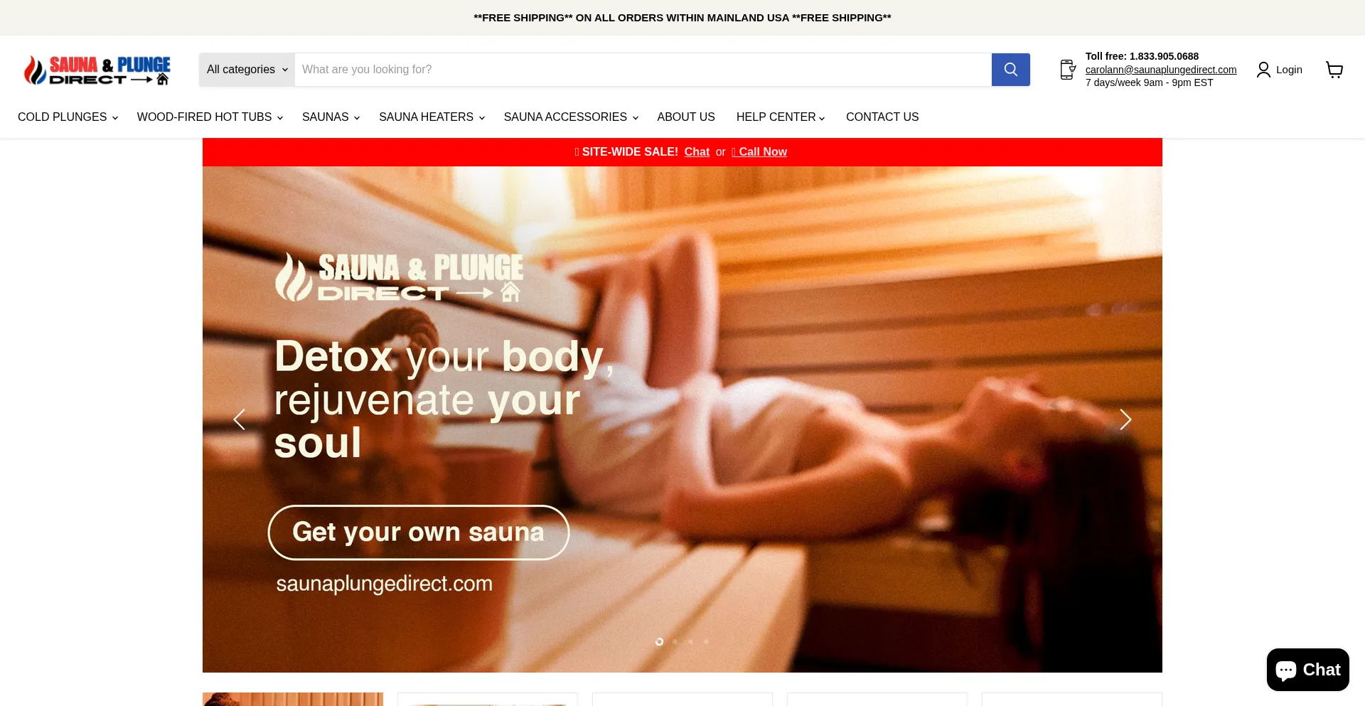 Saunaplungedirect.com 安全可靠吗？