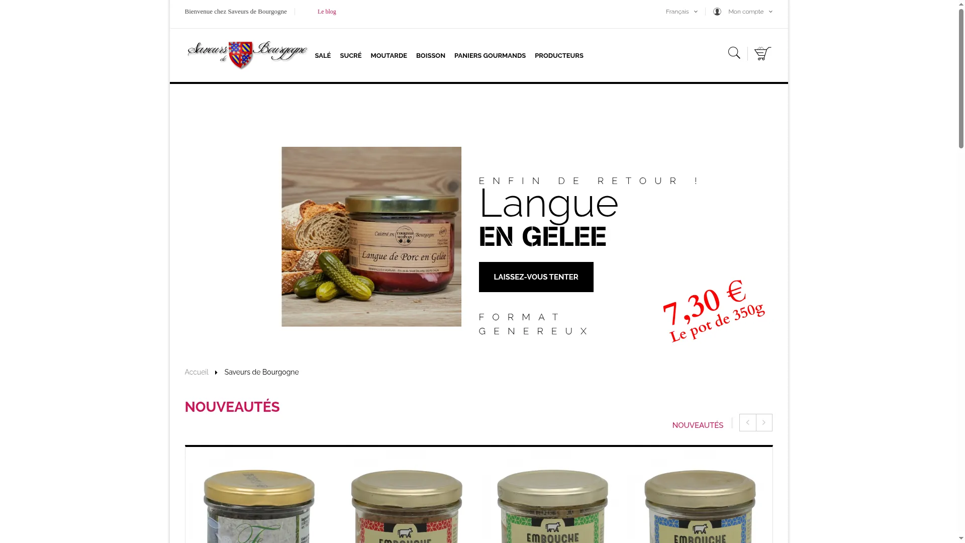 Saveursdebourgogne.fr