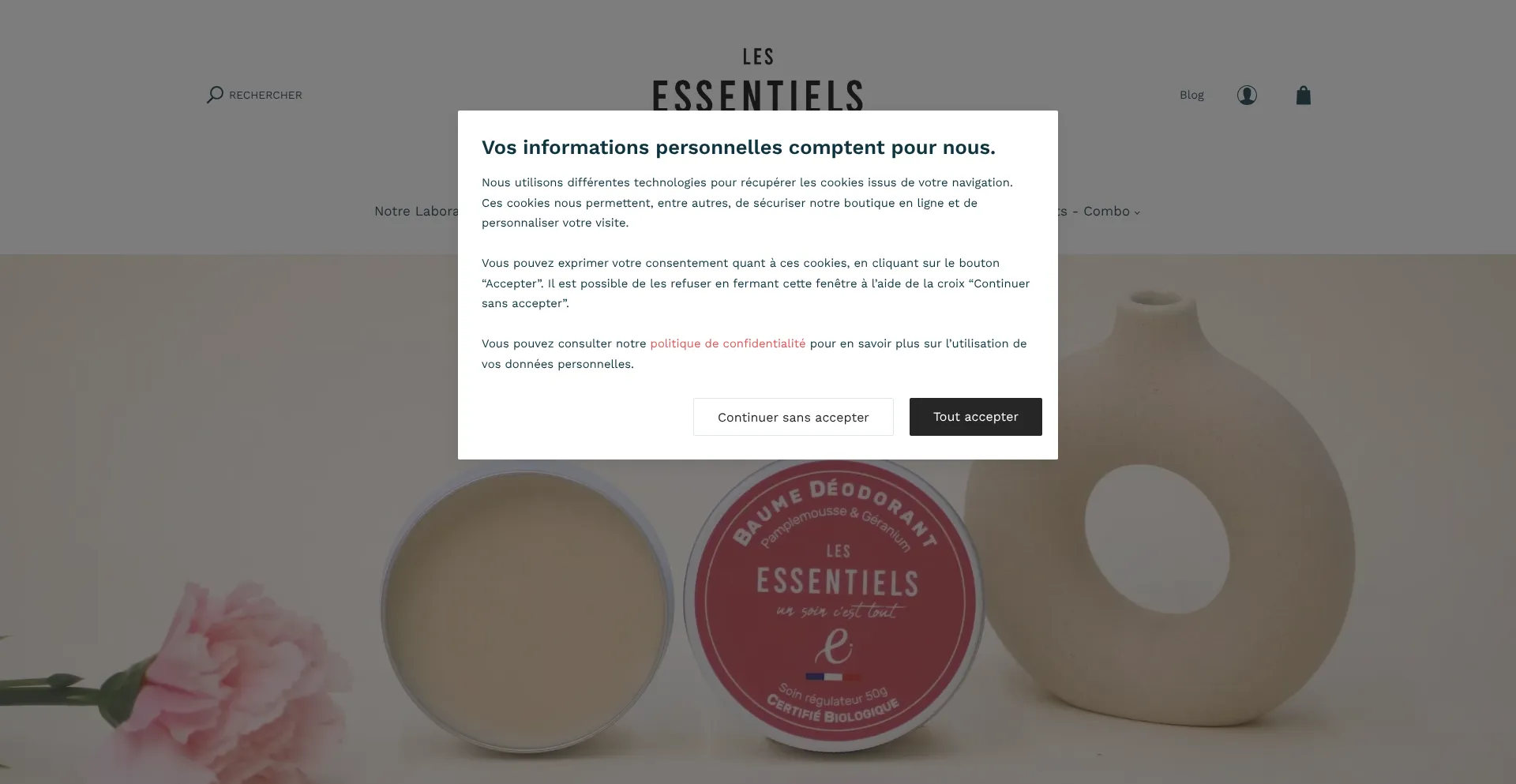 Savonnerie-lesessentiels.com Screenshot