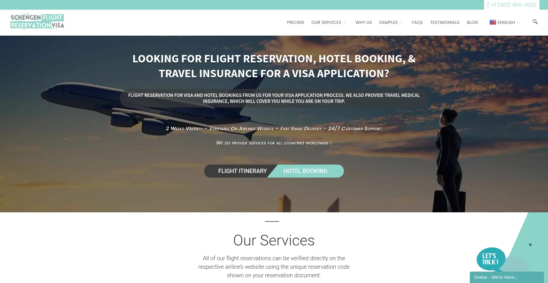 Schengenflightreservationvisa.com