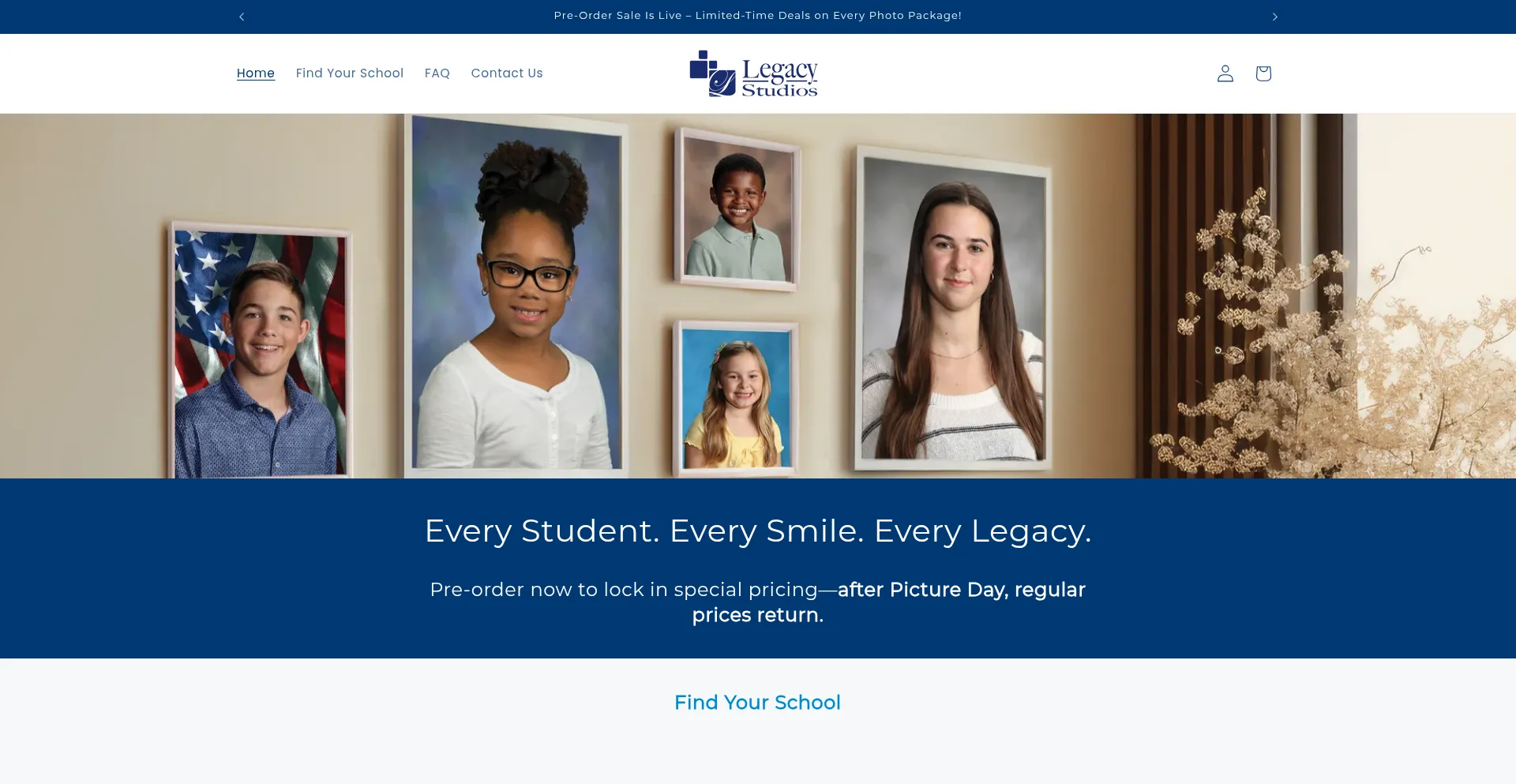 Schoolphotos.shop Screenshot