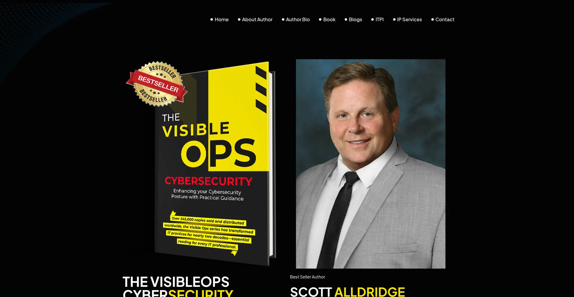 Website screenshot of Scottalldridge.com