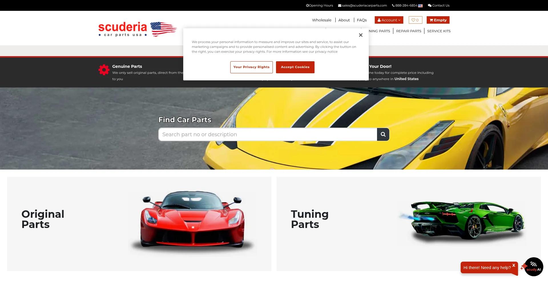 Scuderiacarparts.com 安全可靠吗？