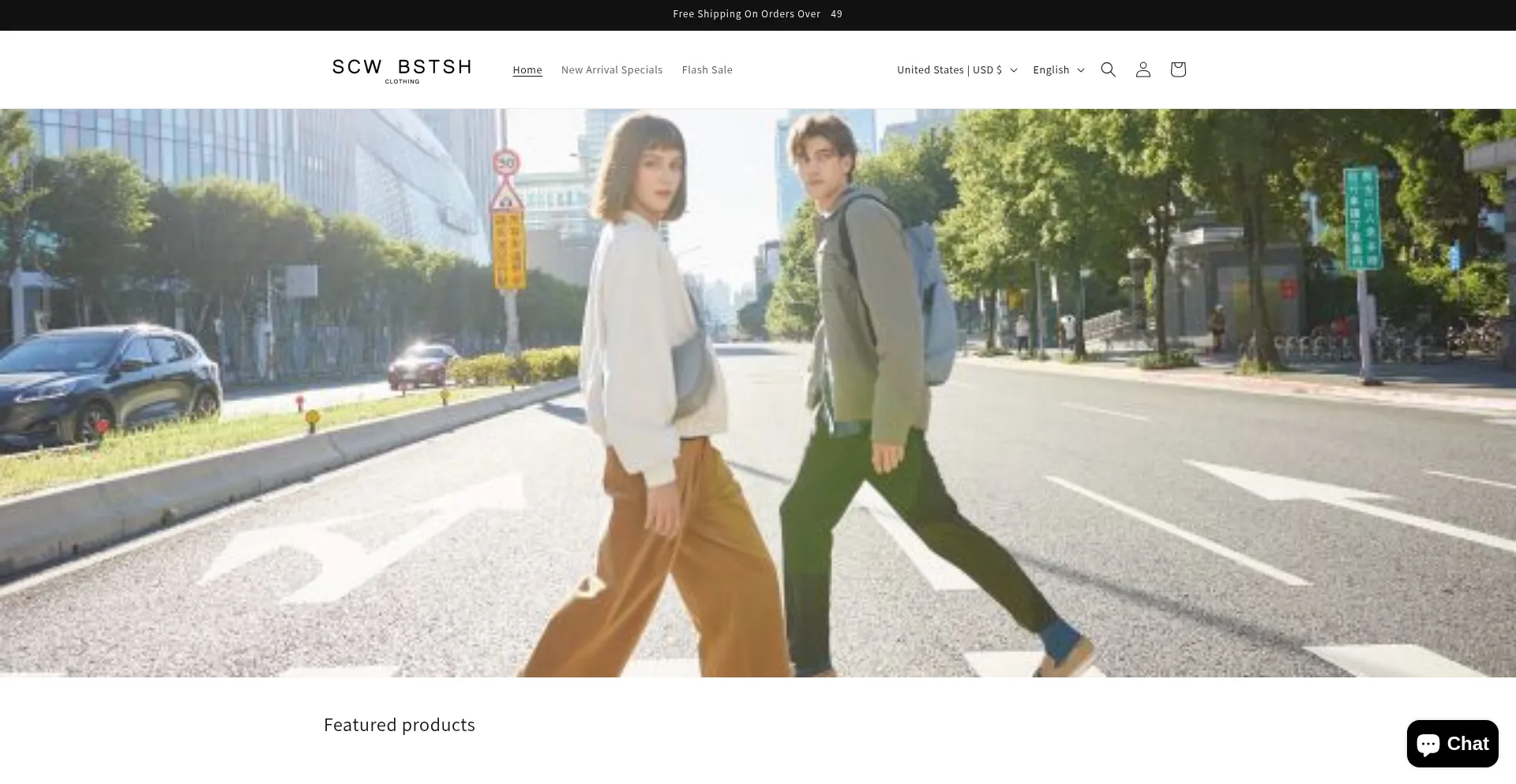 Website screenshot of Scwbstsh.shop