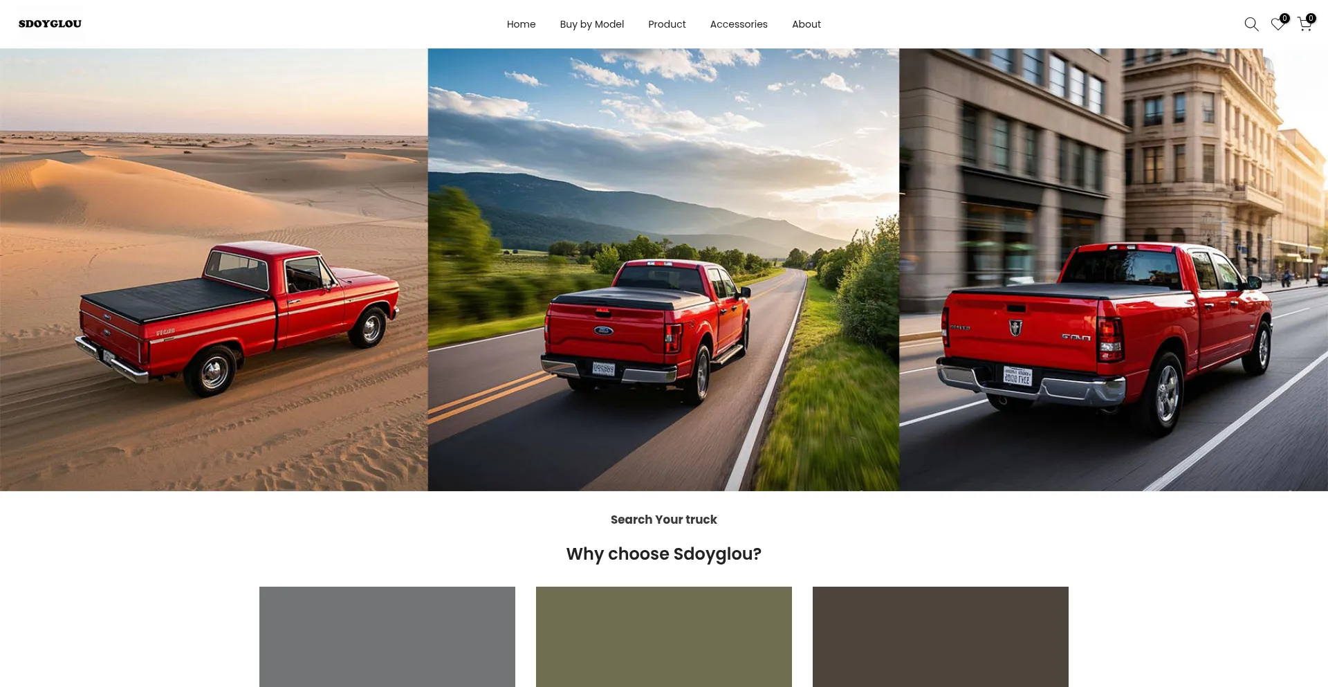 Website screenshot of Sdoyglou.com