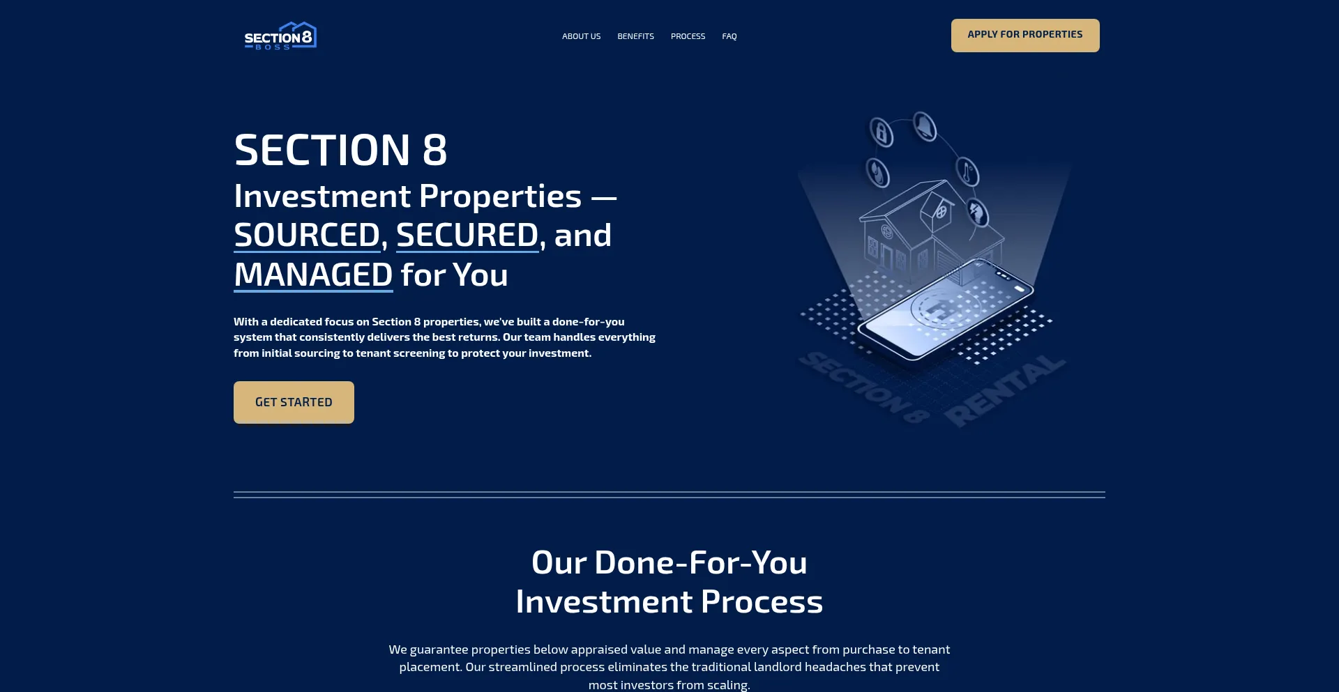 Section8boss.com Screenshot