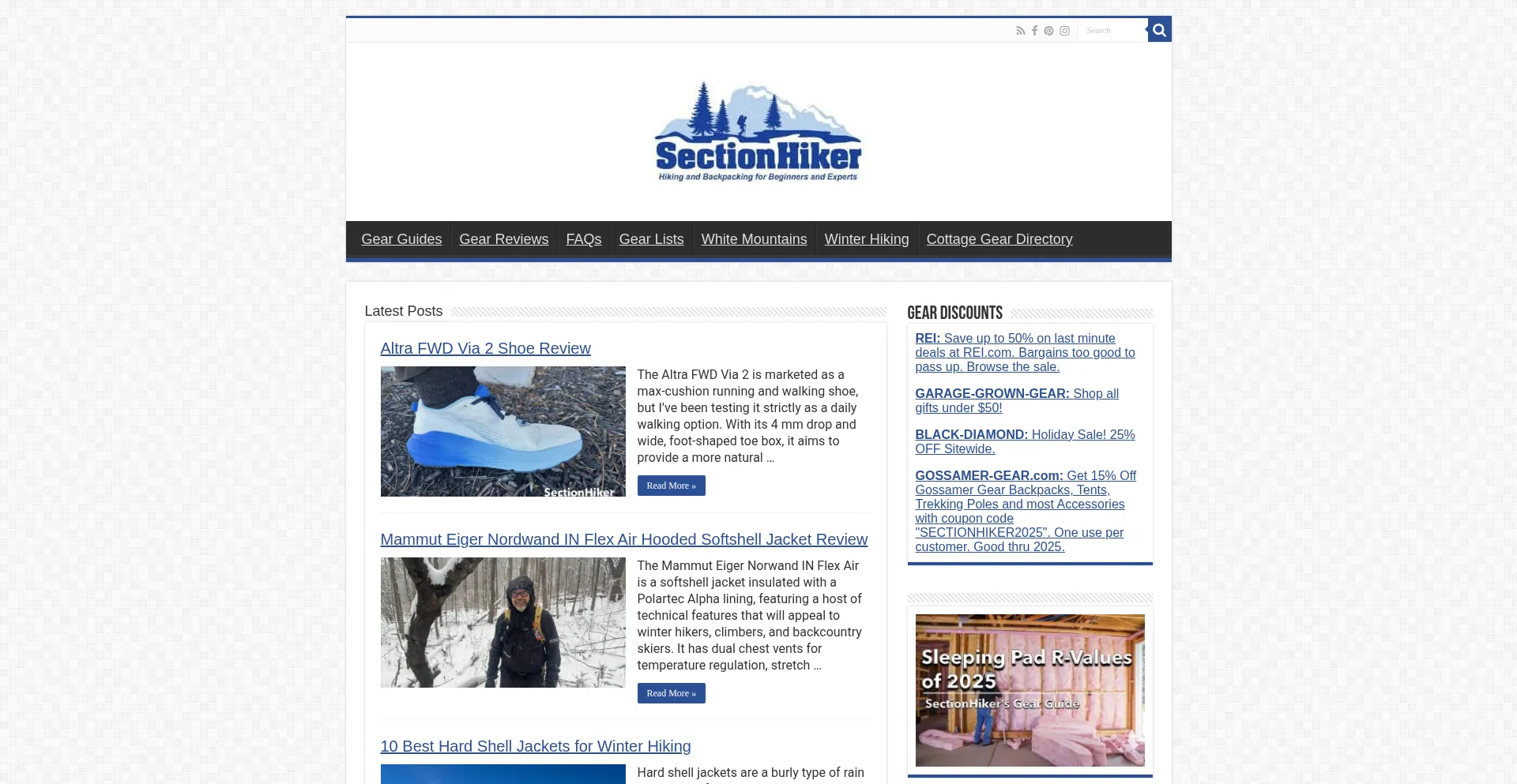 Sectionhiker.com