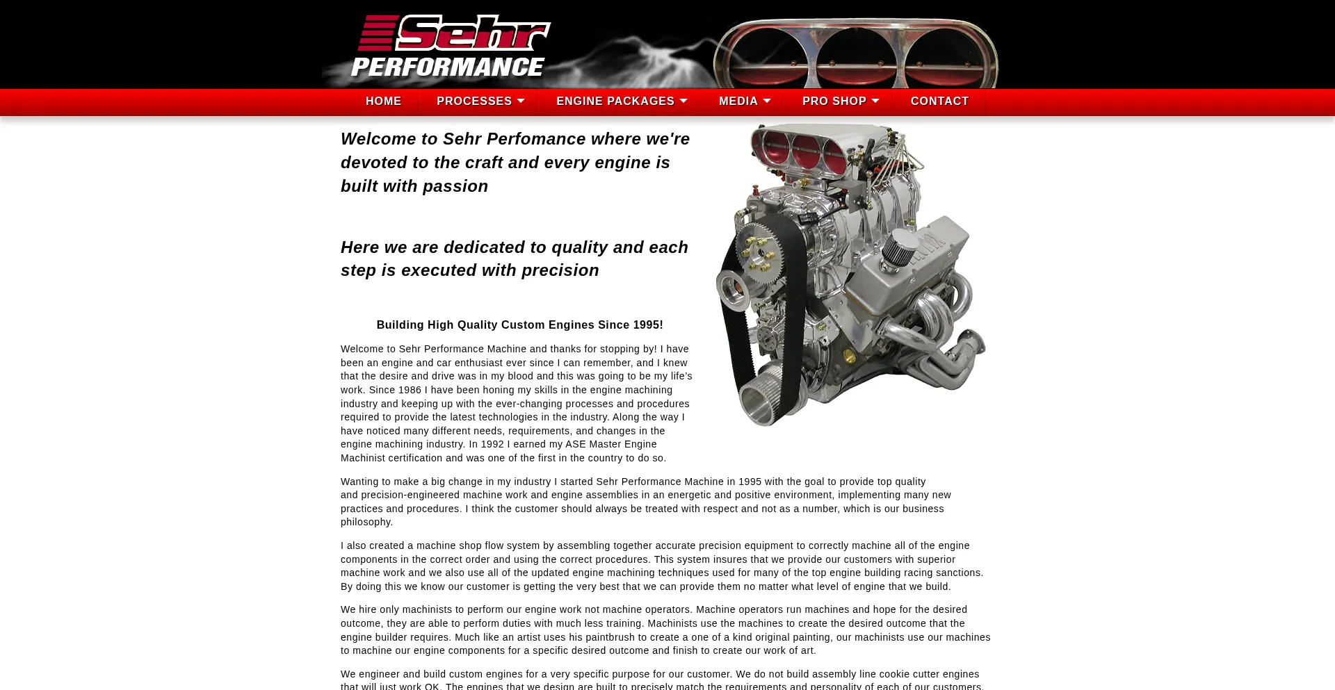 Sehrpower.com Screenshot