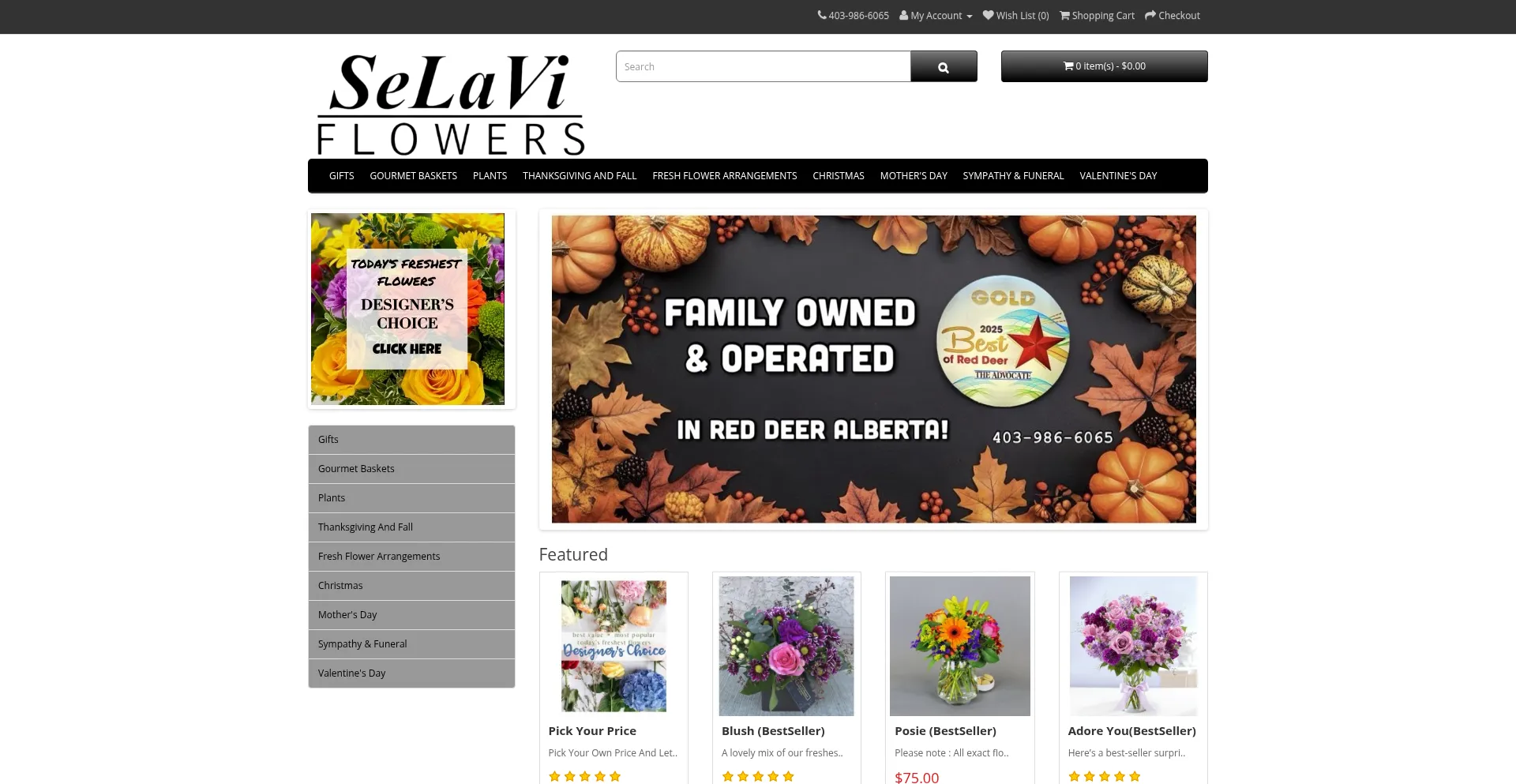 Selaviflowers.ca 安全可靠吗？