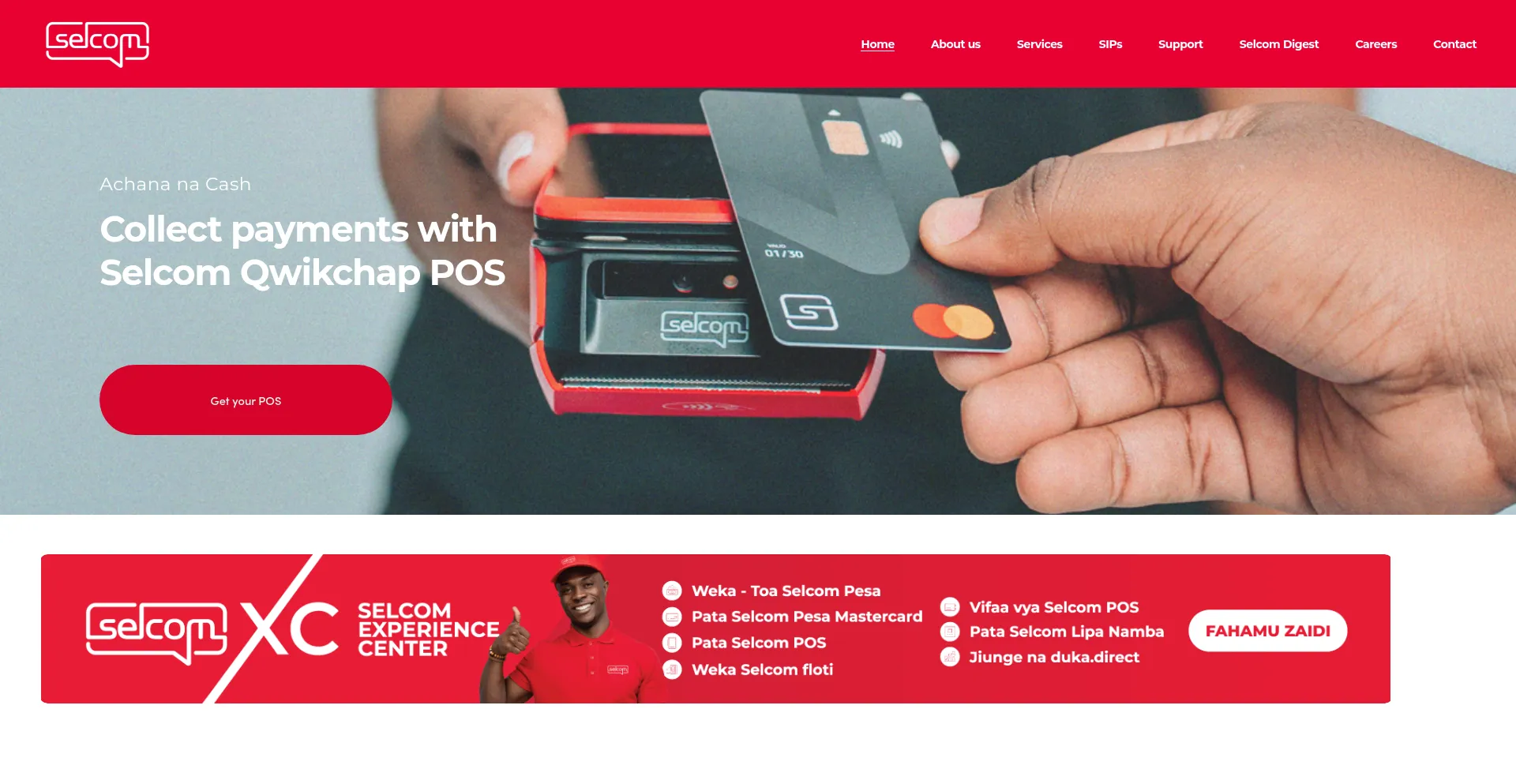 Selcom.net Screenshot