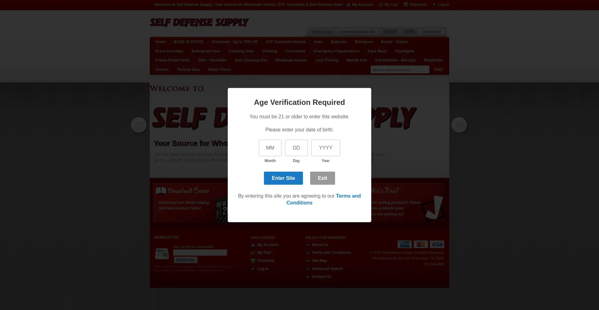 Selfdefensesupply.com 安全可靠吗？