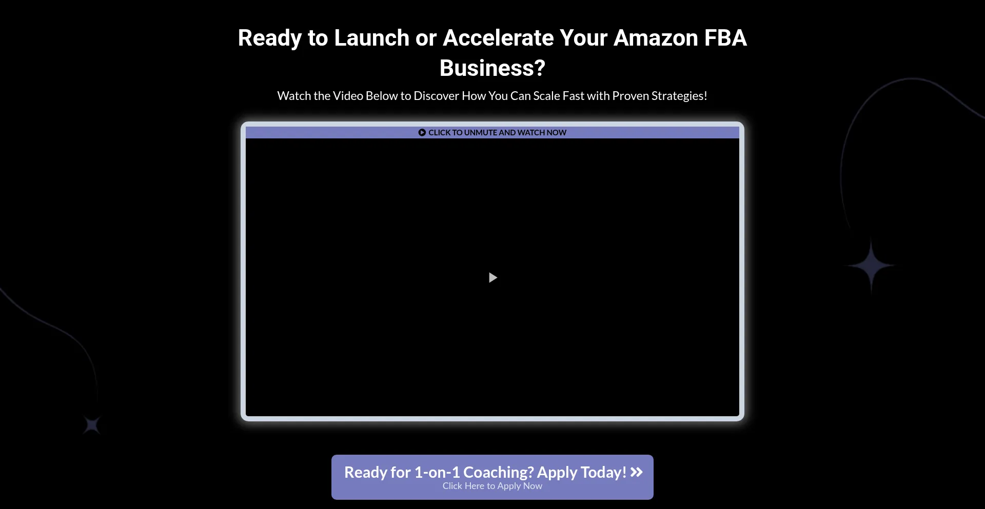 Website screenshot of Sellersyncacademy.com