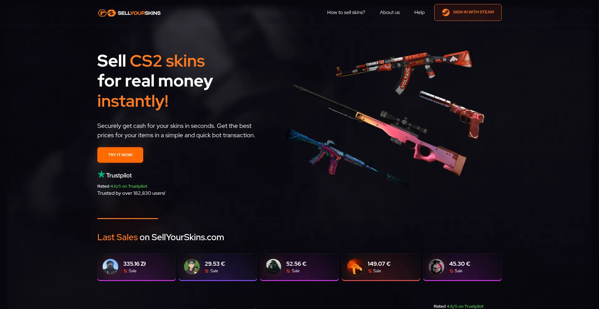 Sellyourskins.com 安全可靠吗？