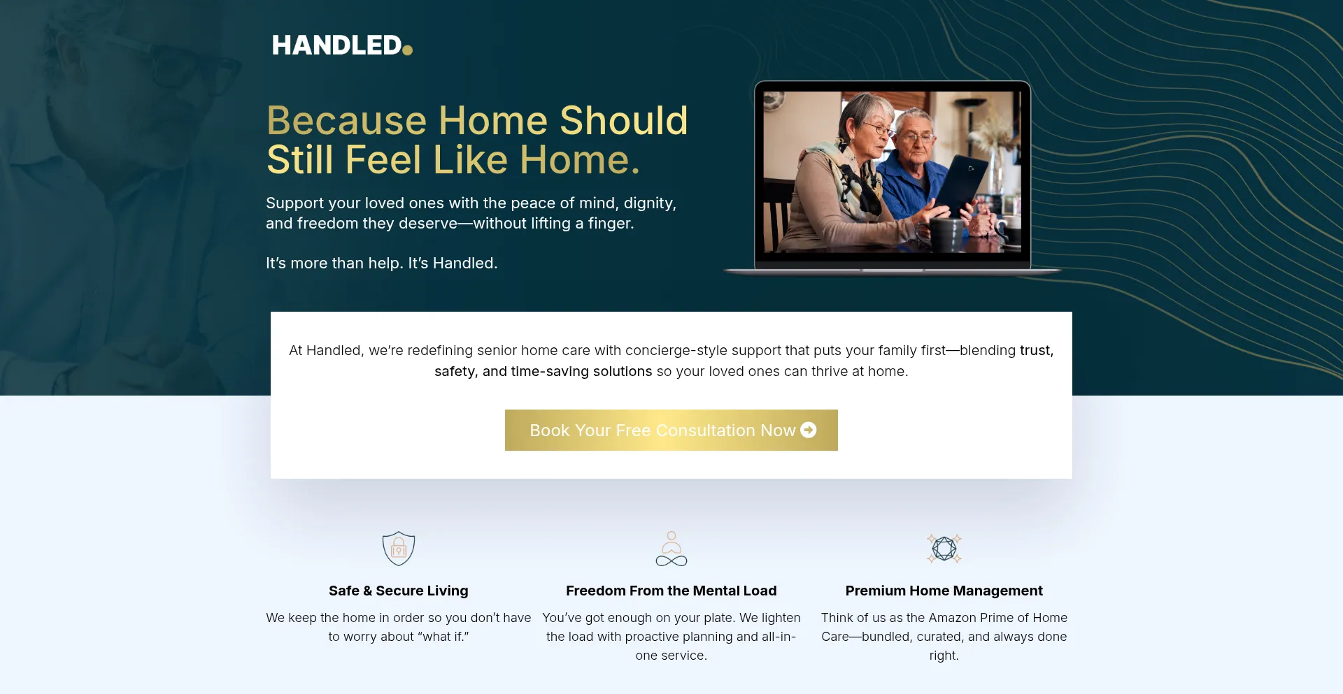 Seniorserviceshandled.com 安全可靠吗？