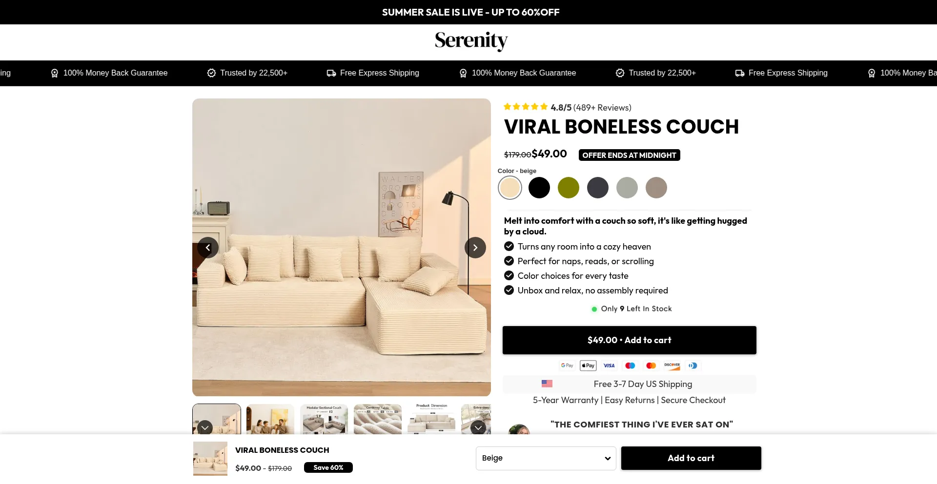 Serenityinterior.com