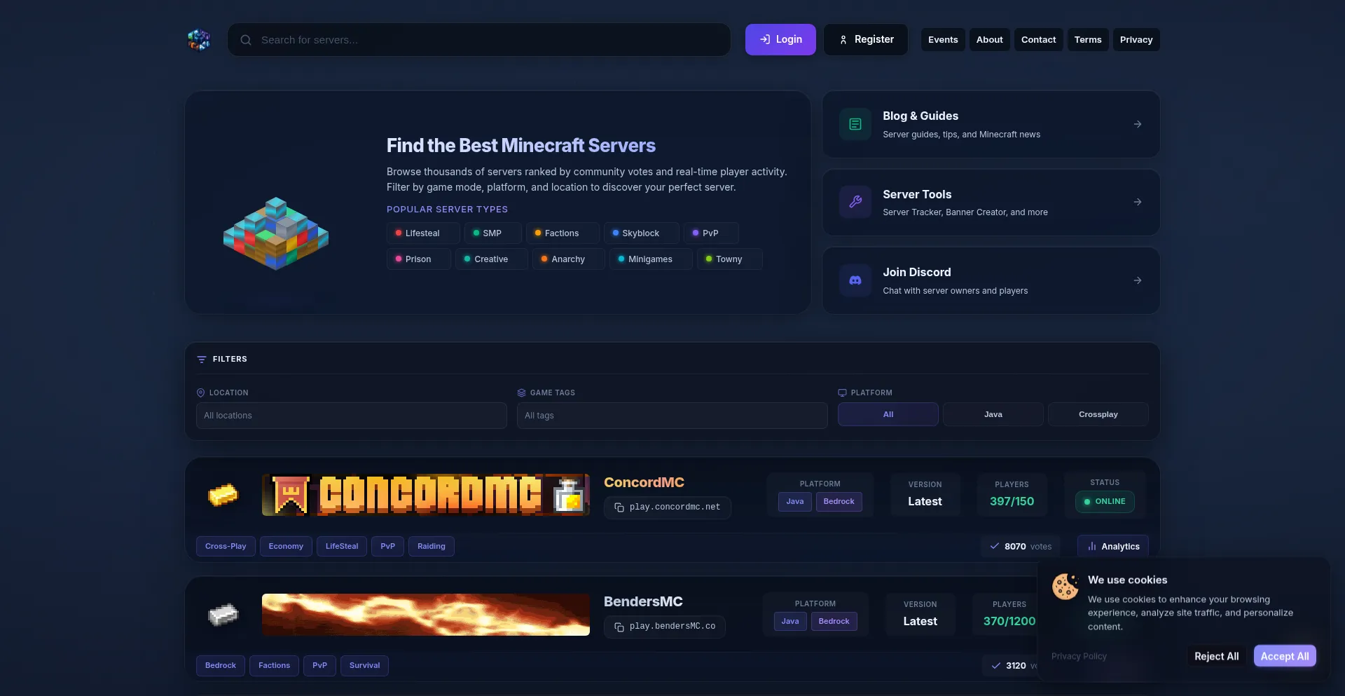 Serverlist.net