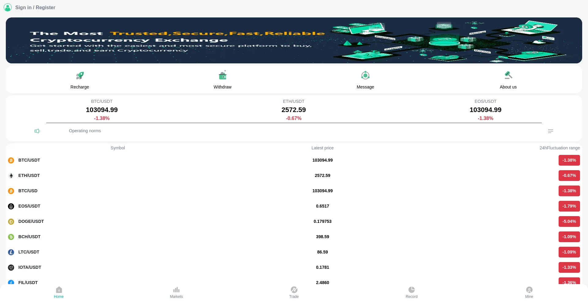 Website screenshot of Servicesplus.cc