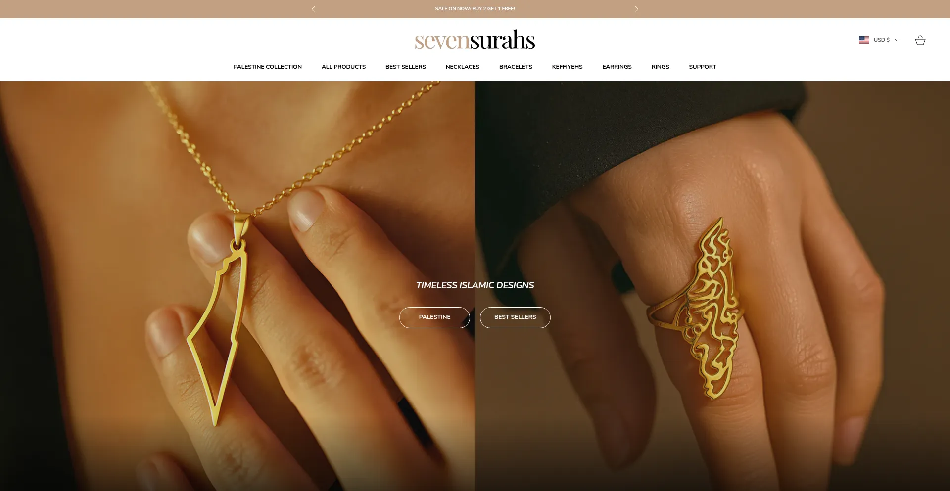 Sevensurahs.com Screenshot