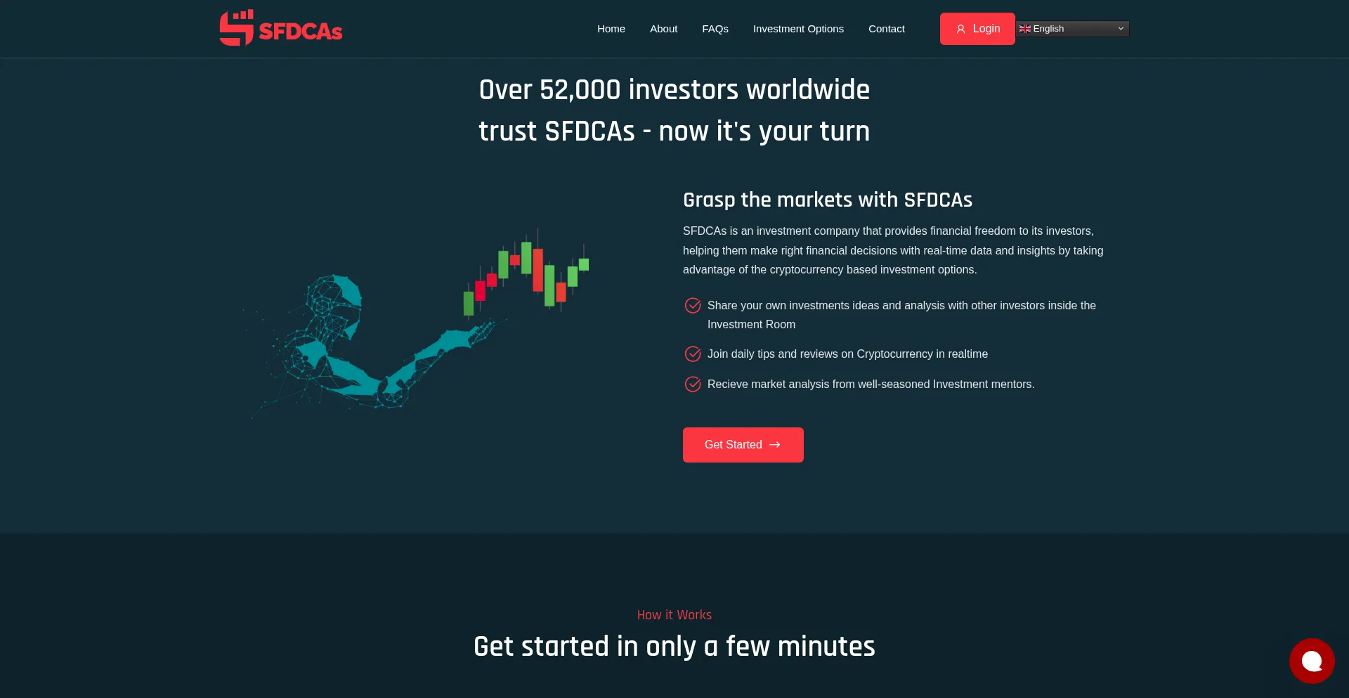 Website screenshot of Sfdcas.org