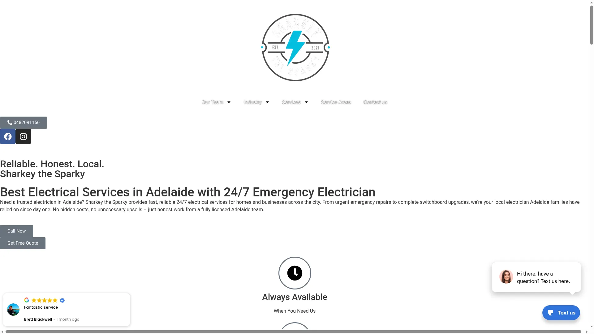 Sharkeythesparky.com.au