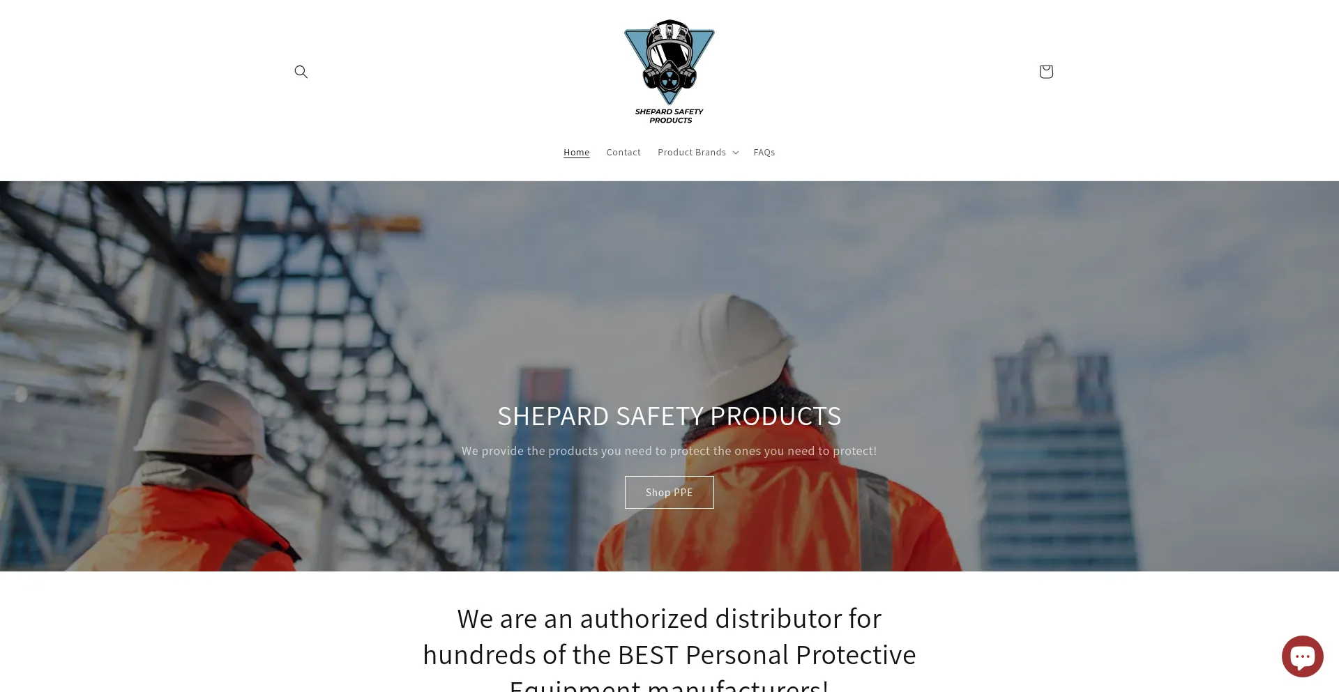 Shepardsafetyproducts.com Screenshot