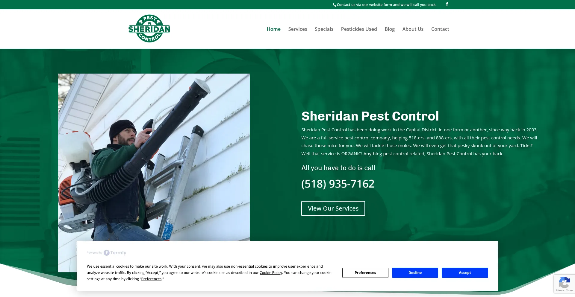 Sheridanpest.com 安全可靠吗？