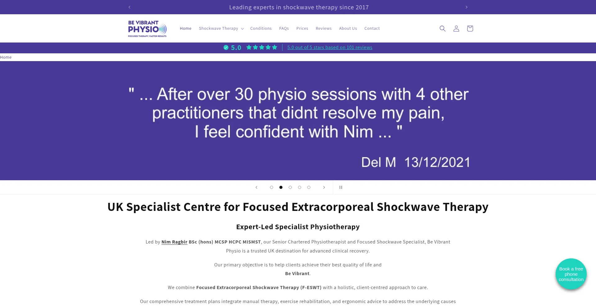 Shockwavetreatments.co.uk