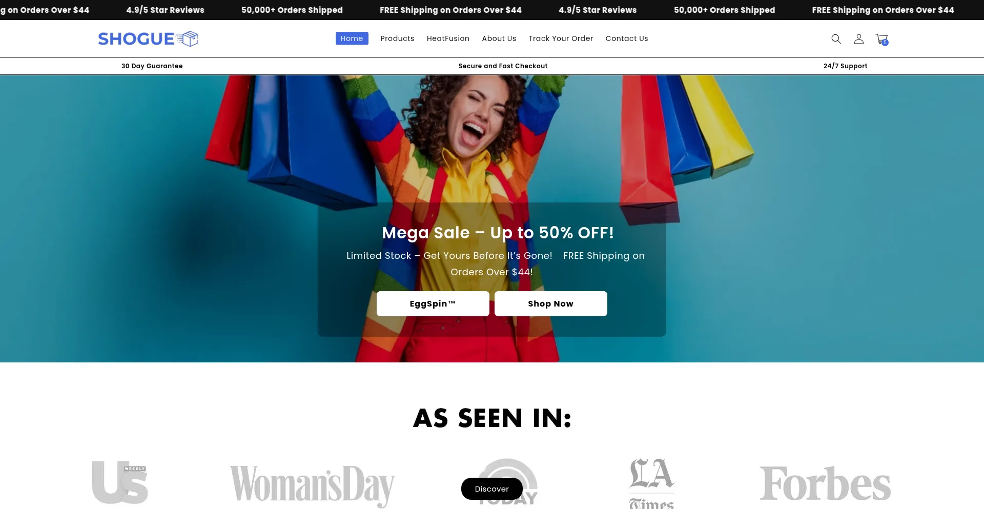 Shogue.com Screenshot