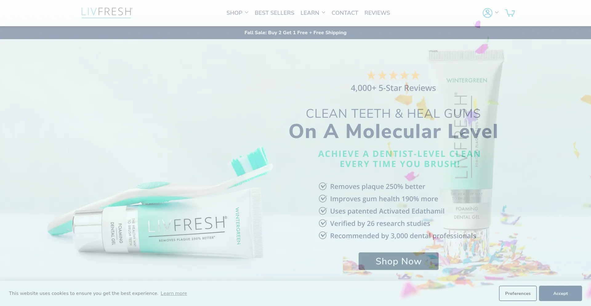 Shop.getlivfresh.com 安全可靠吗？