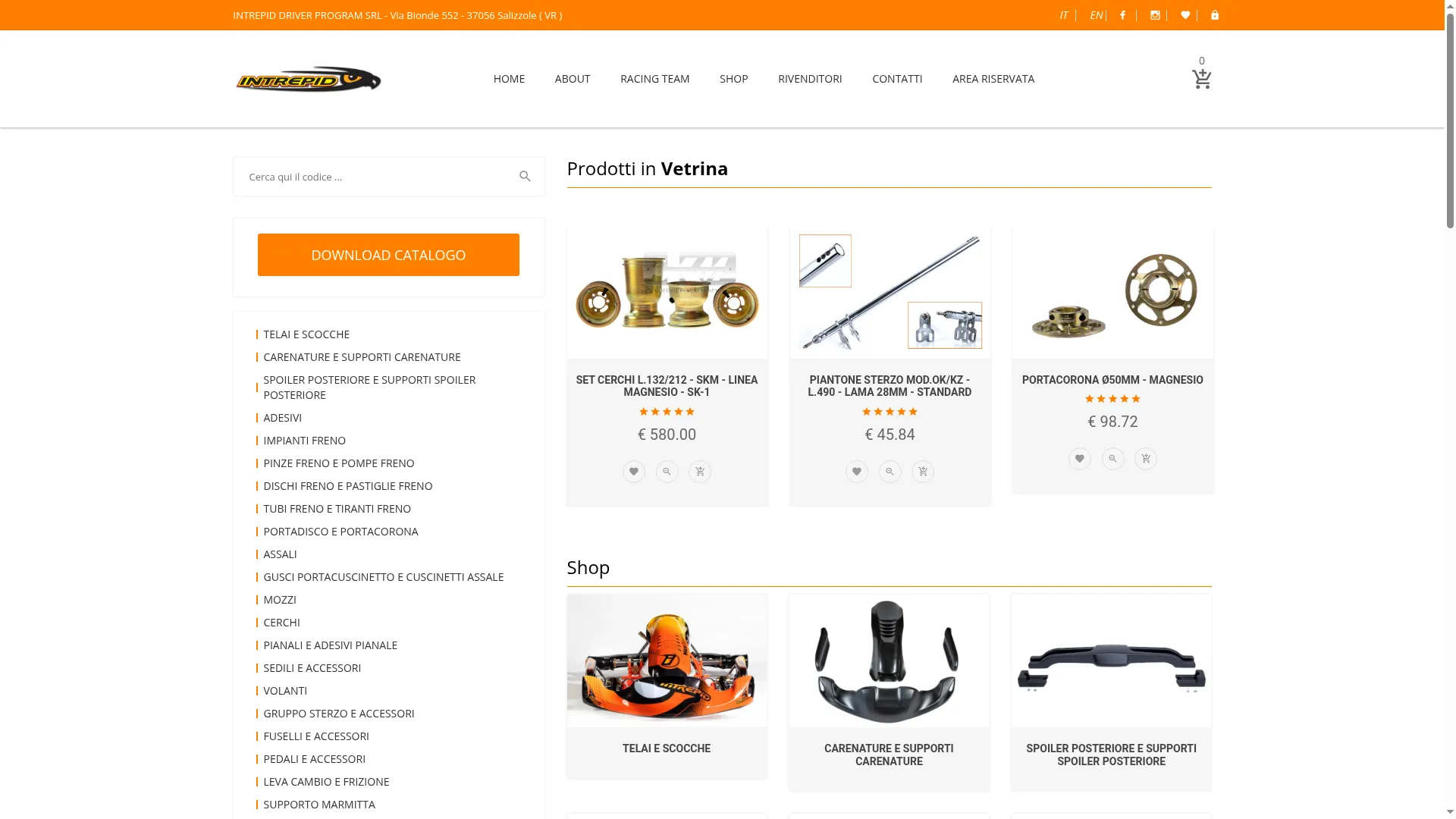 Shop.intrepid-kart.com