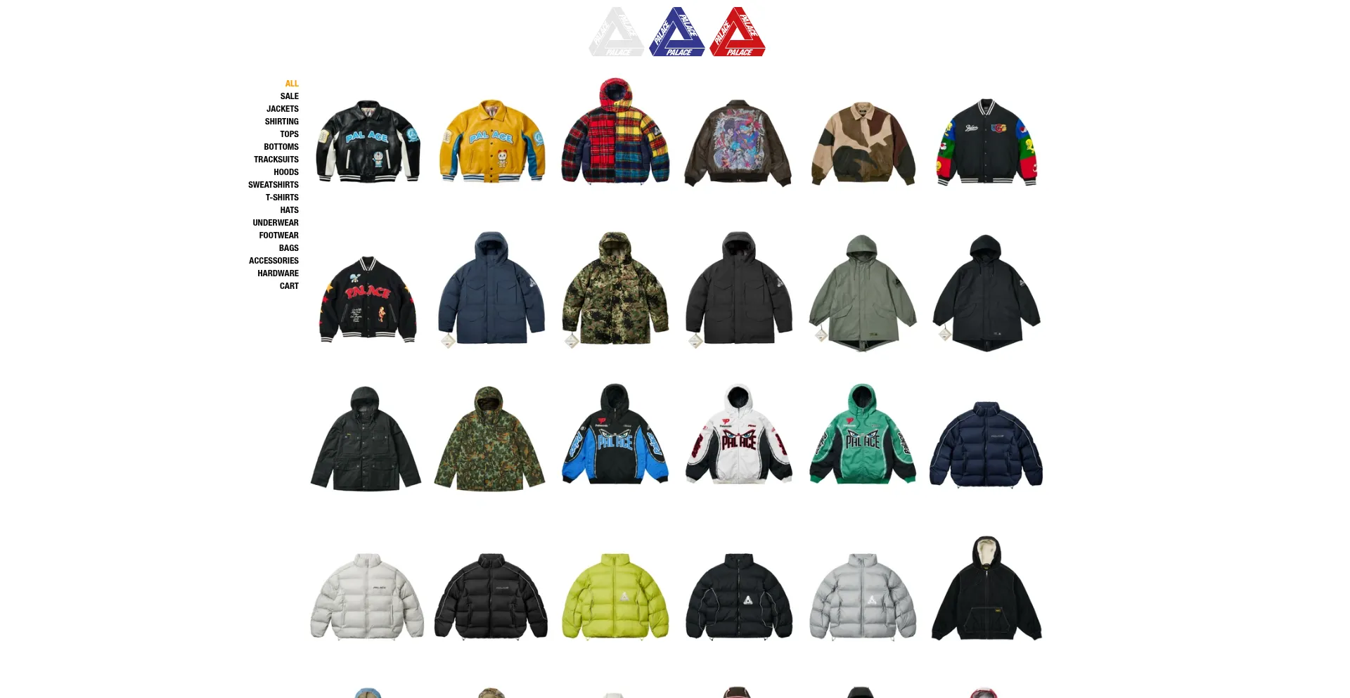 Shop.palaceskateboards.com