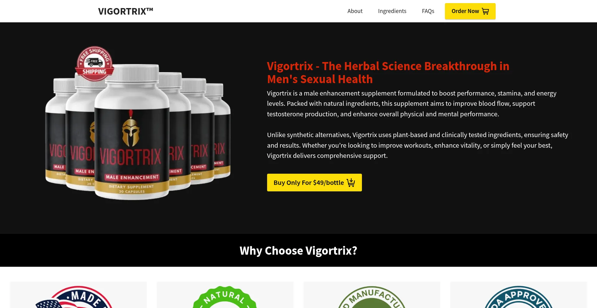 Shop-vigortrix.us