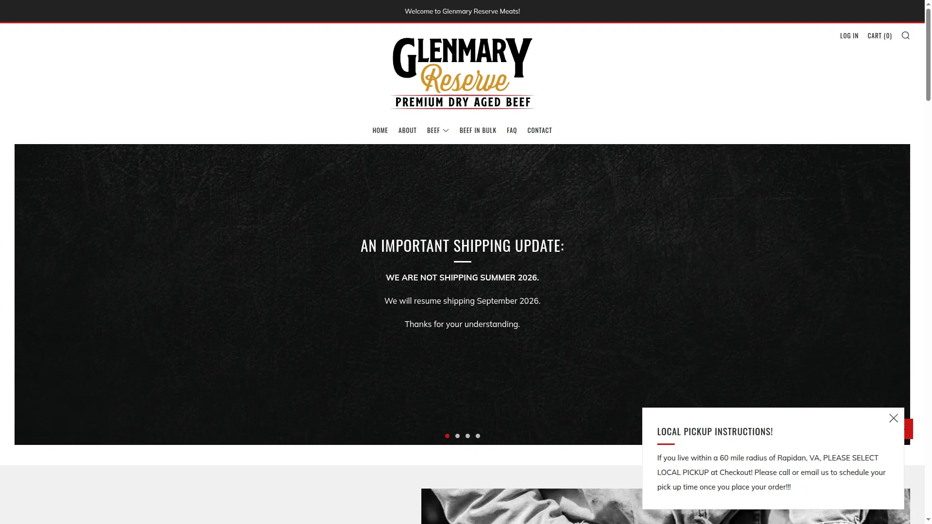 Shopglenmaryreservemeats.com