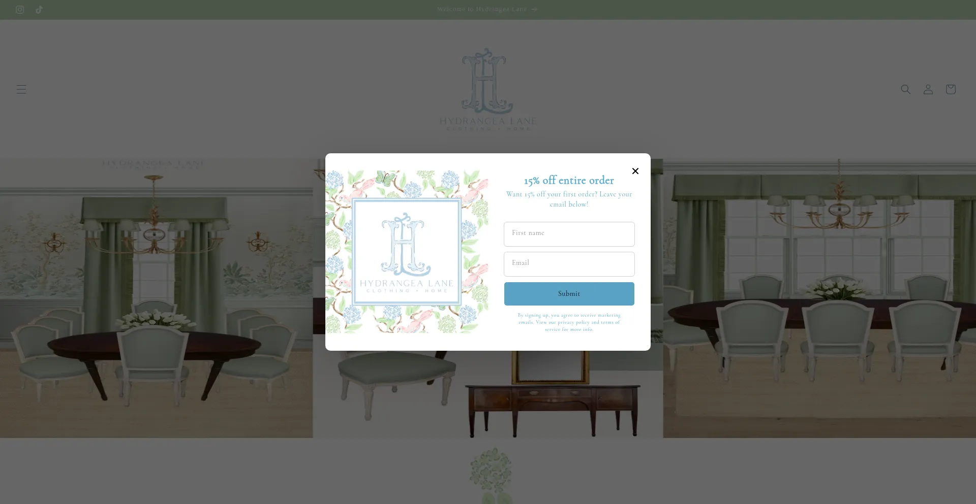 Shophydrangealane.com