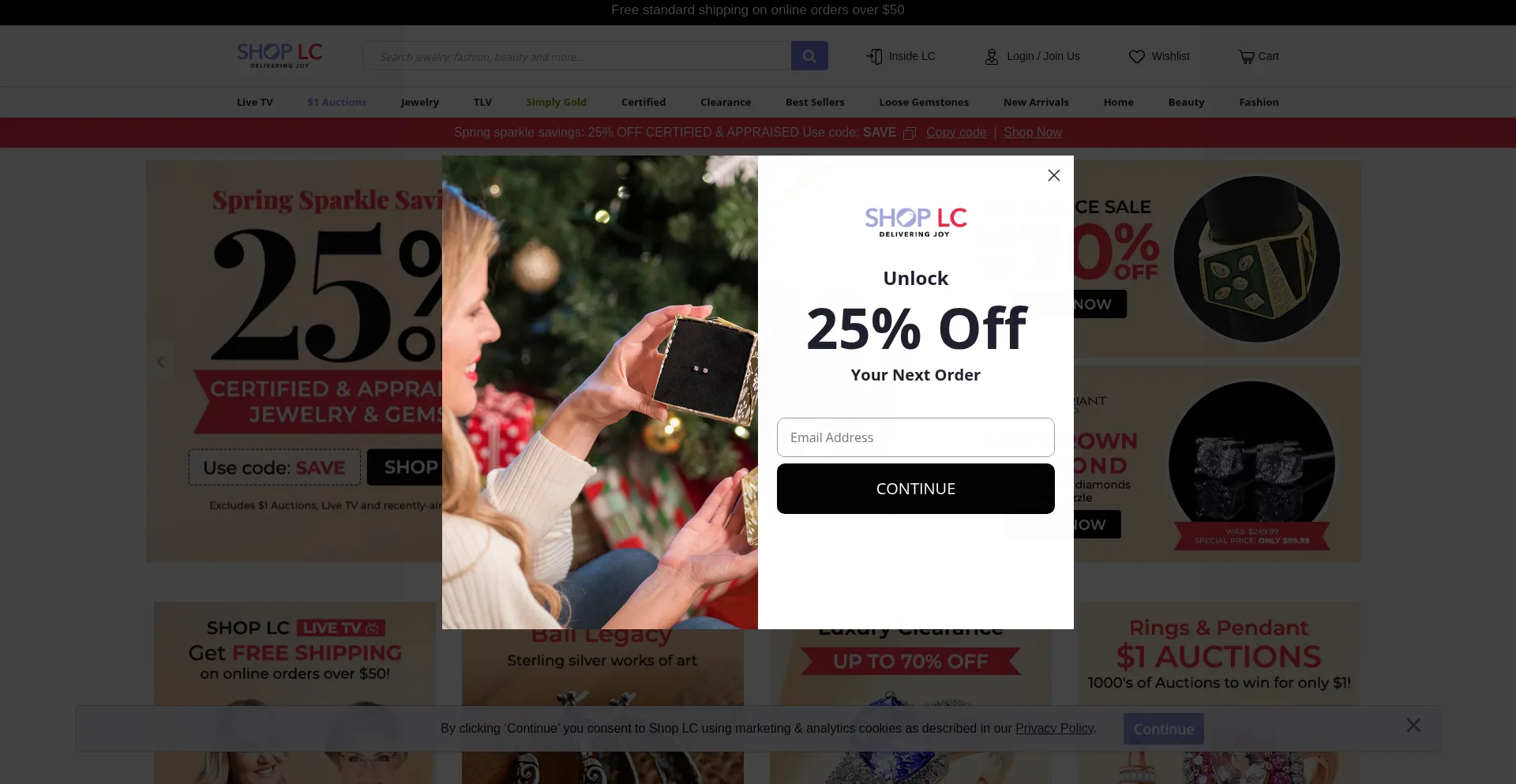 Shoplc.com Screenshot