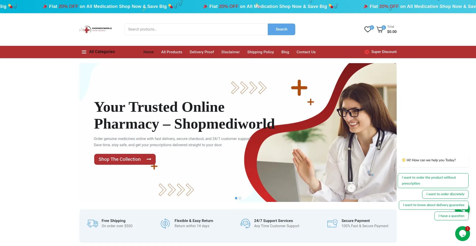 Shopmediworld.com 安全可靠吗？