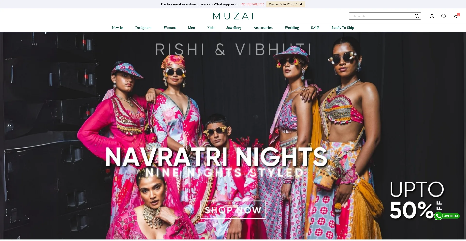 Shopmuzai.com Screenshot