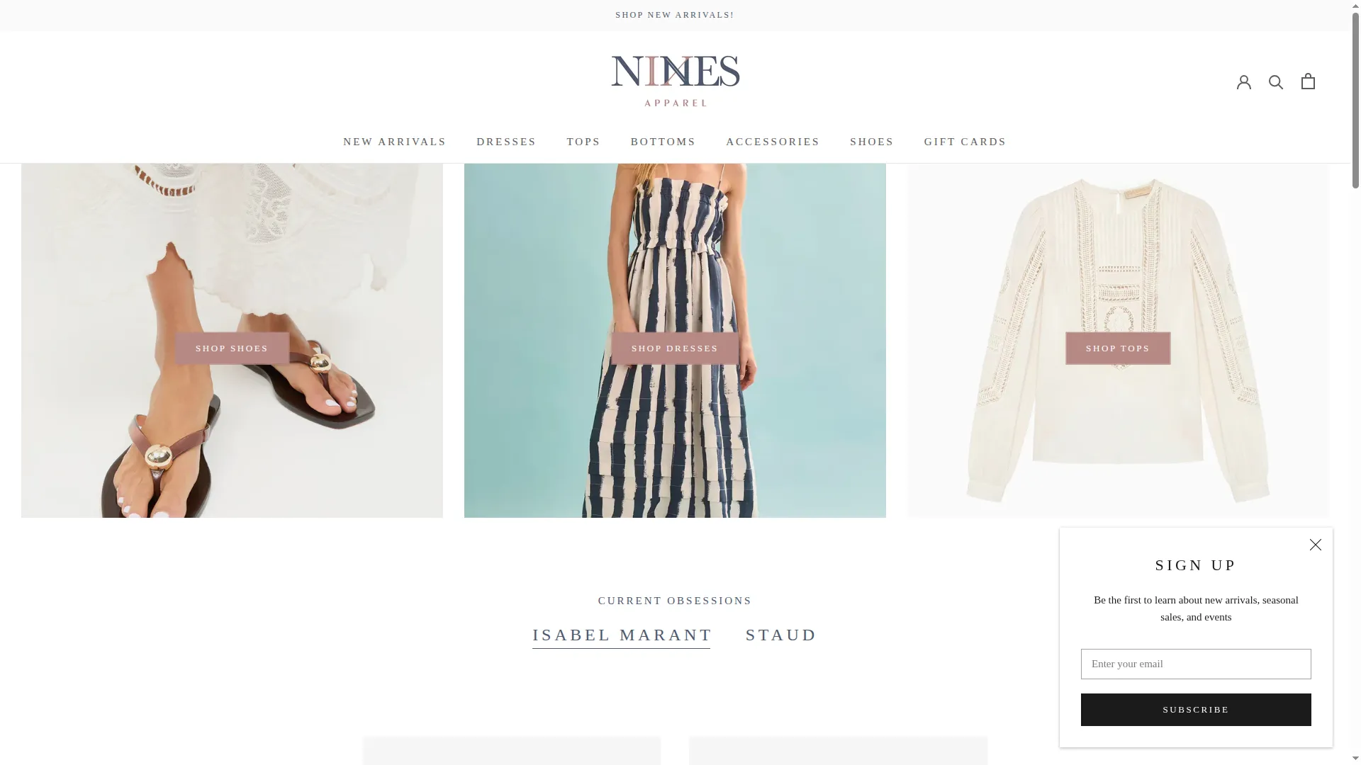 Shopninesapparel.com