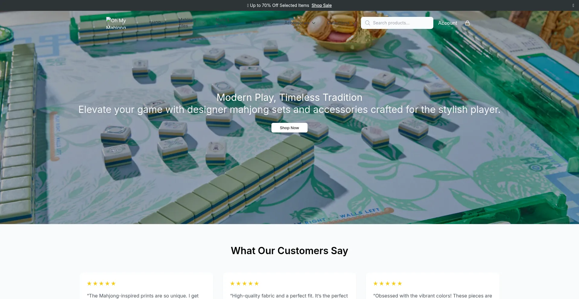 Shopohmymahjong.shop