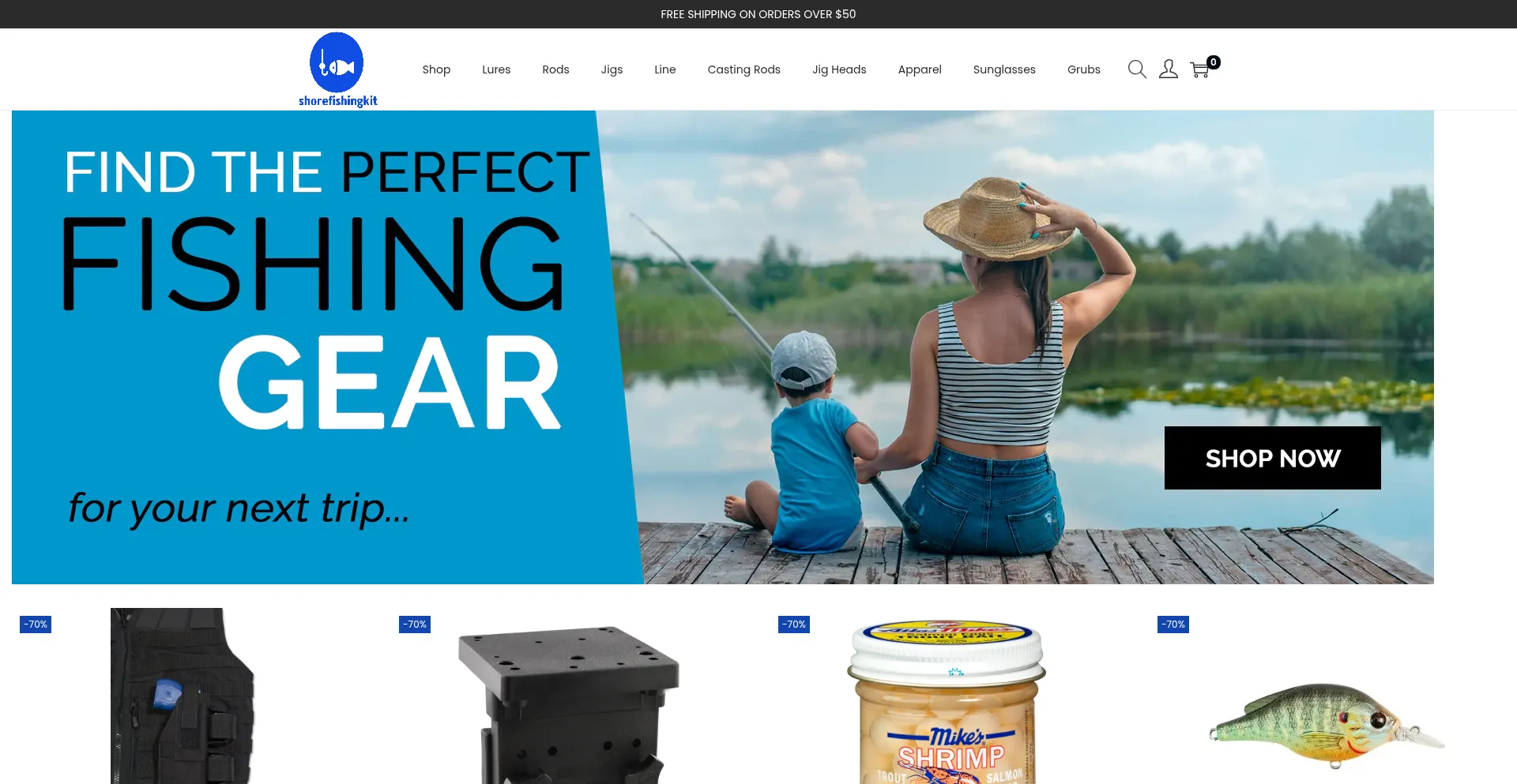 Shorefishingkit.com