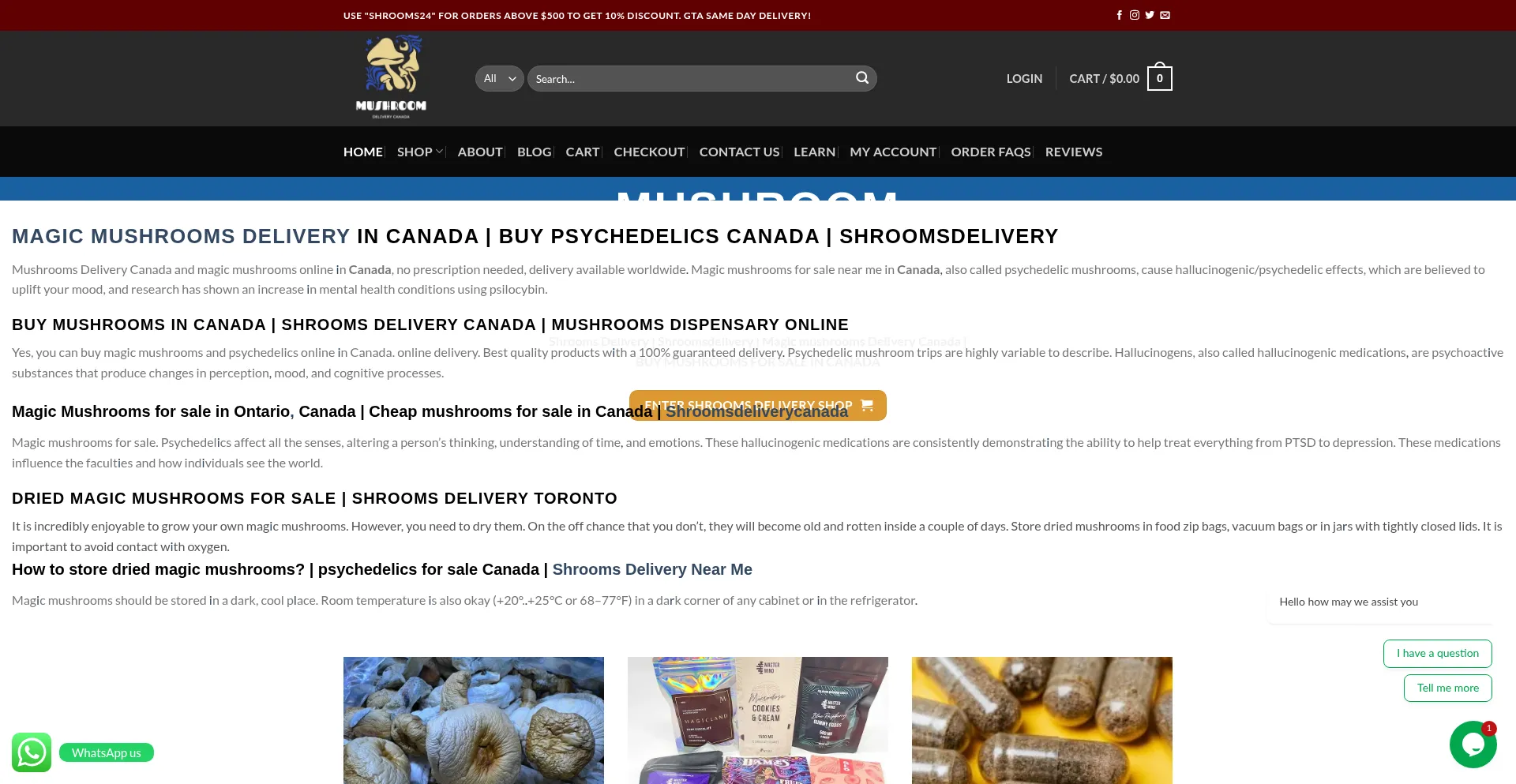 Shroomsdelivery.ca