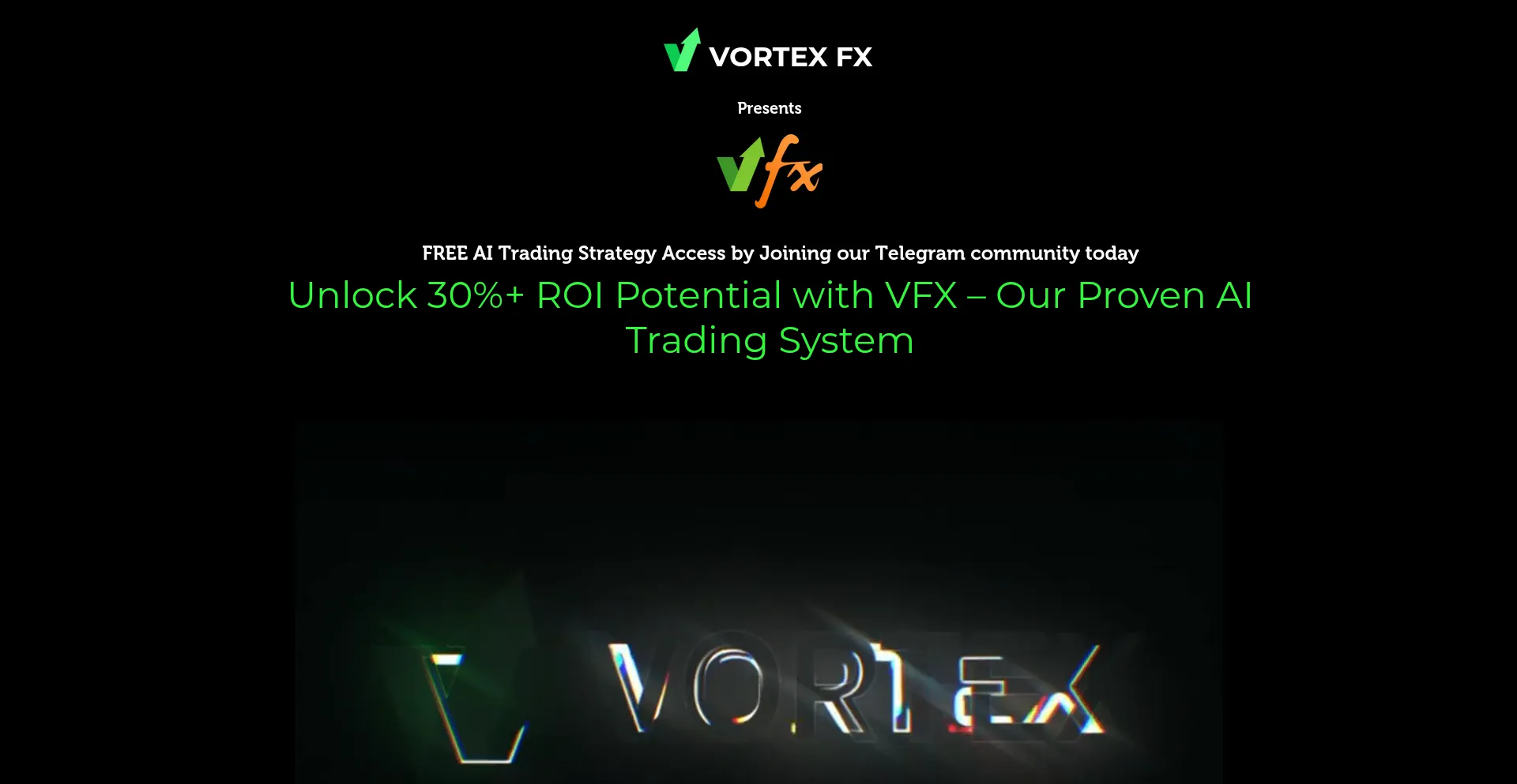 Website screenshot of Signupvortex.com