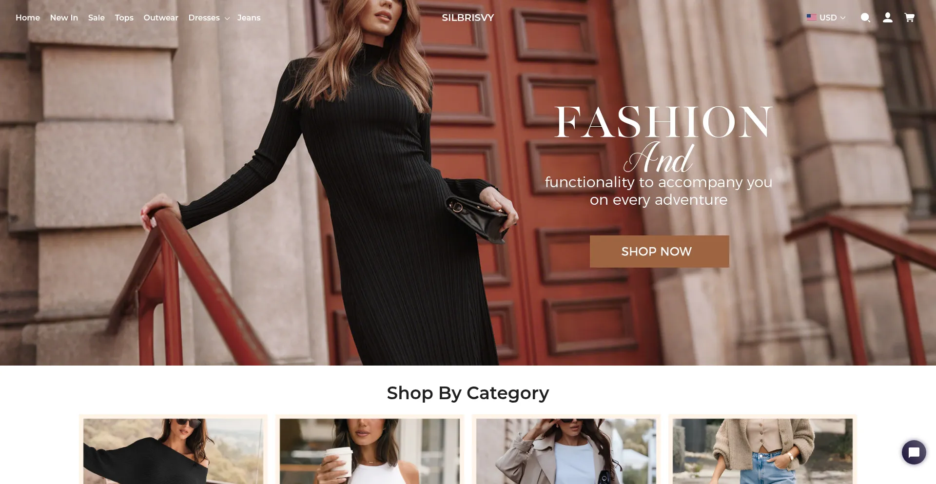 Website screenshot of Silbrisvy.com
