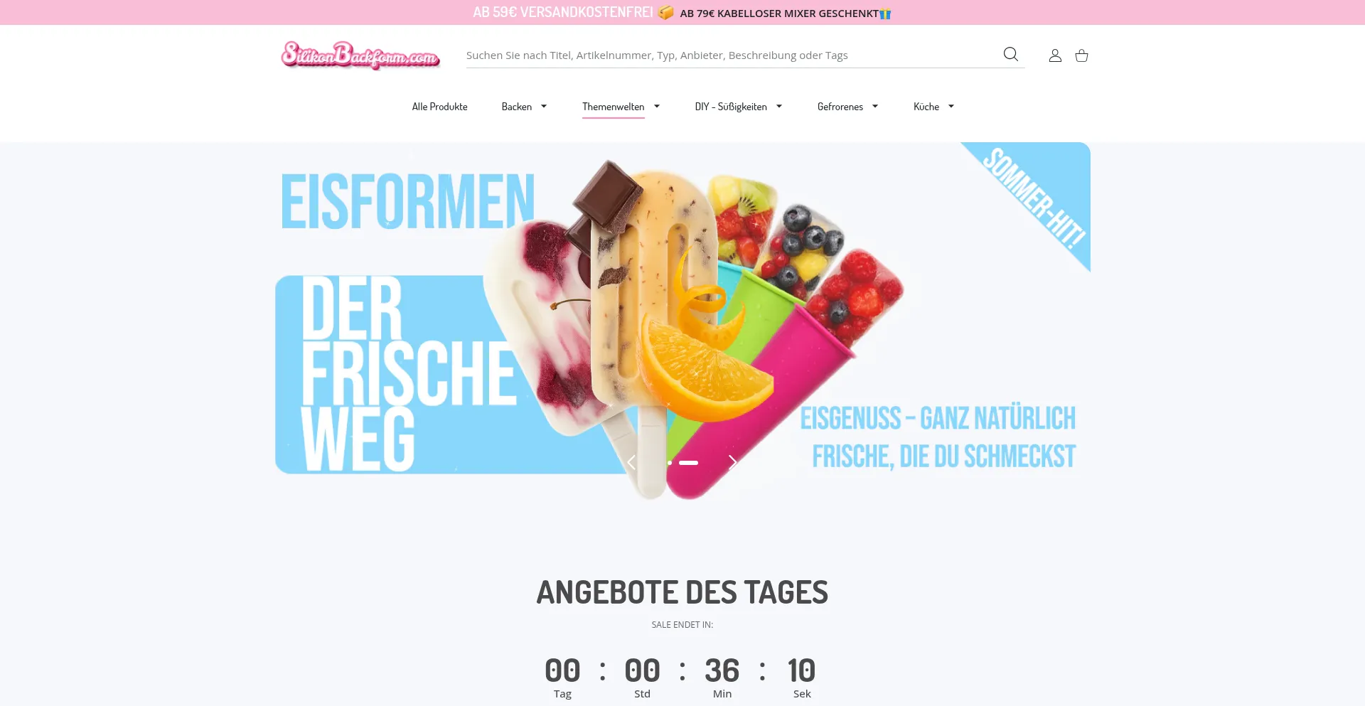 Silikonbackform.com