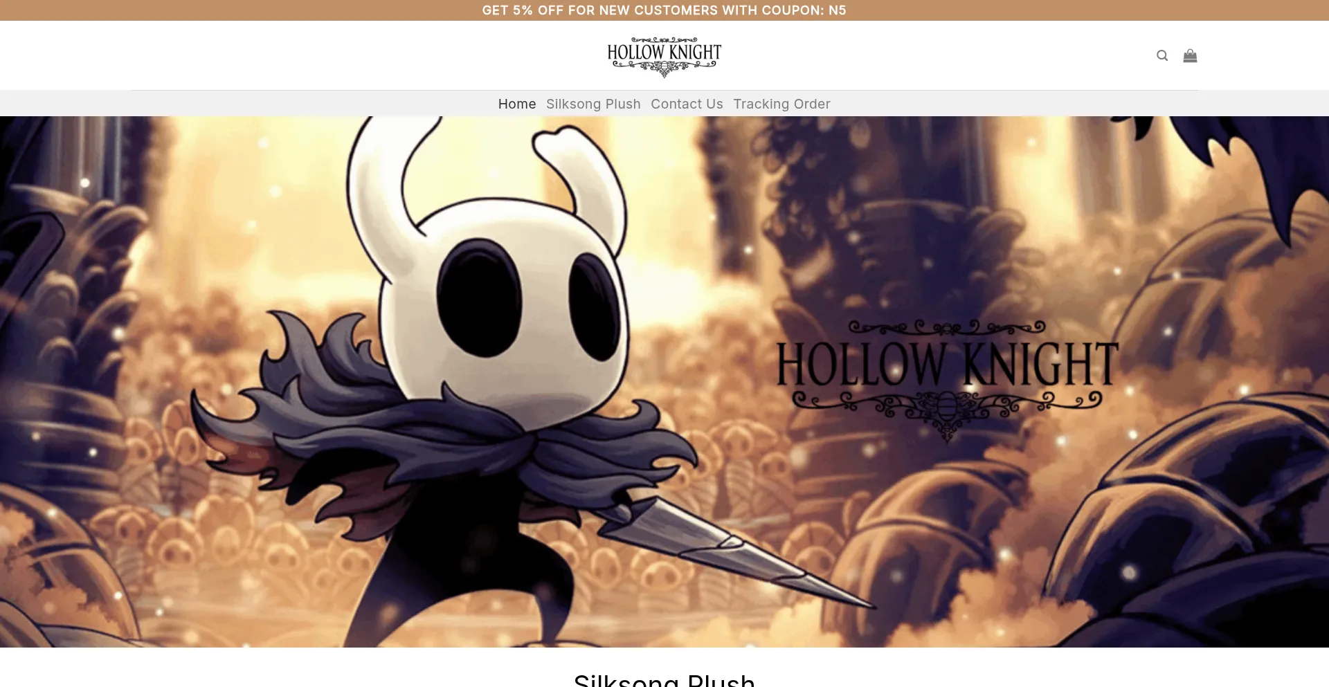 Silksongplush.com Screenshot